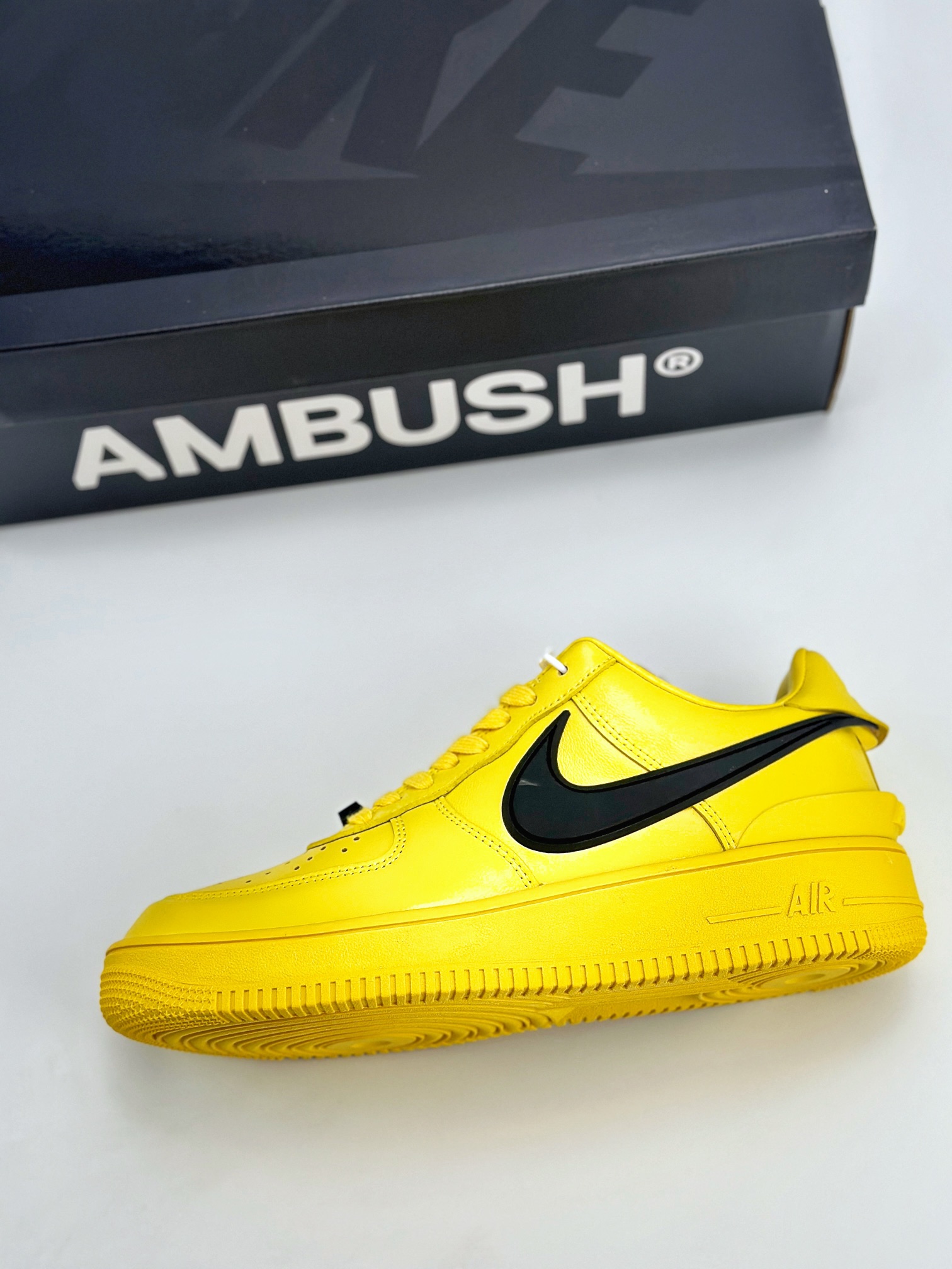 Nike Air Force 1 Low 07 x AMBUSH 黄黑大钩 DV3464-600