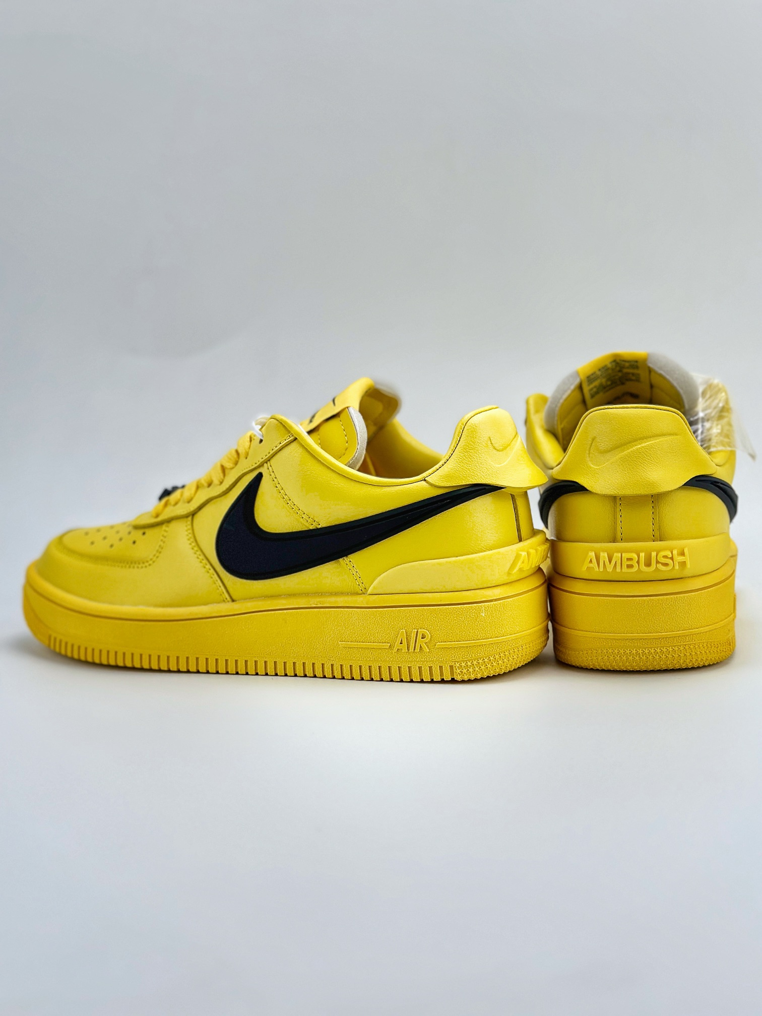 Nike Air Force 1 Low 07 x AMBUSH 黄黑大钩 DV3464-600