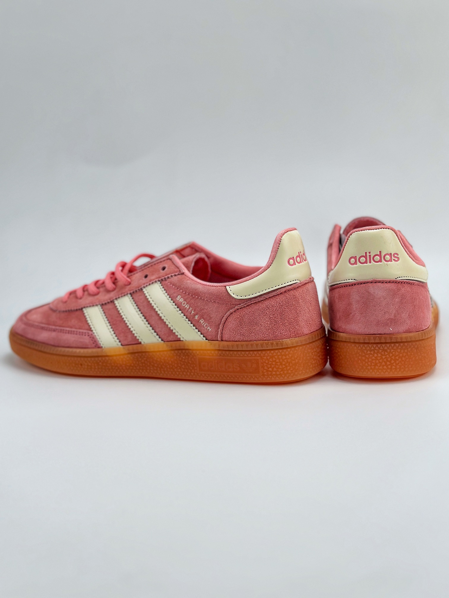 adidas originals Samba Handball Spezial x SPORTY & RICH 粉 IH2610