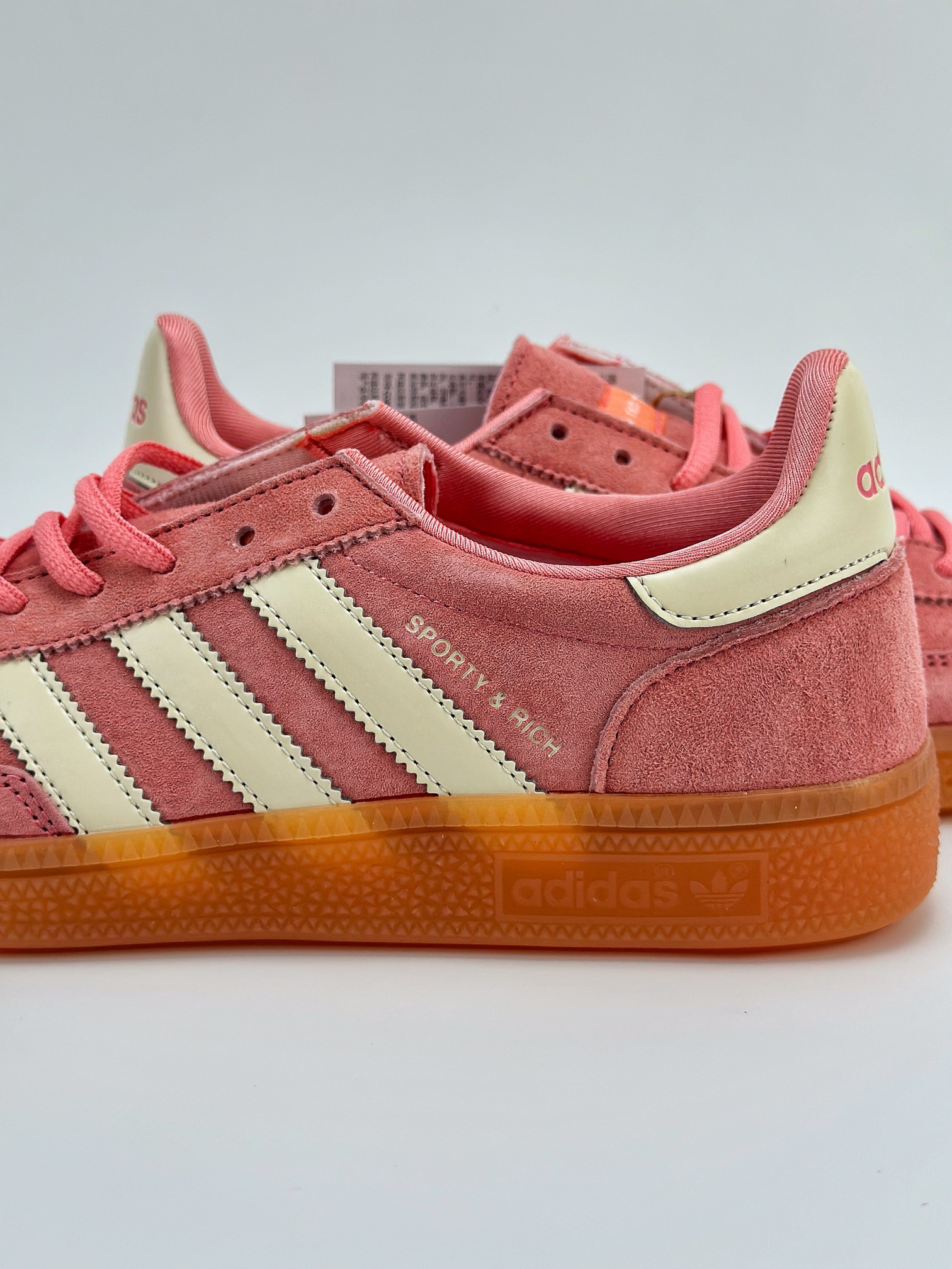 adidas originals Samba Handball Spezial x SPORTY & RICH 粉 IH2610