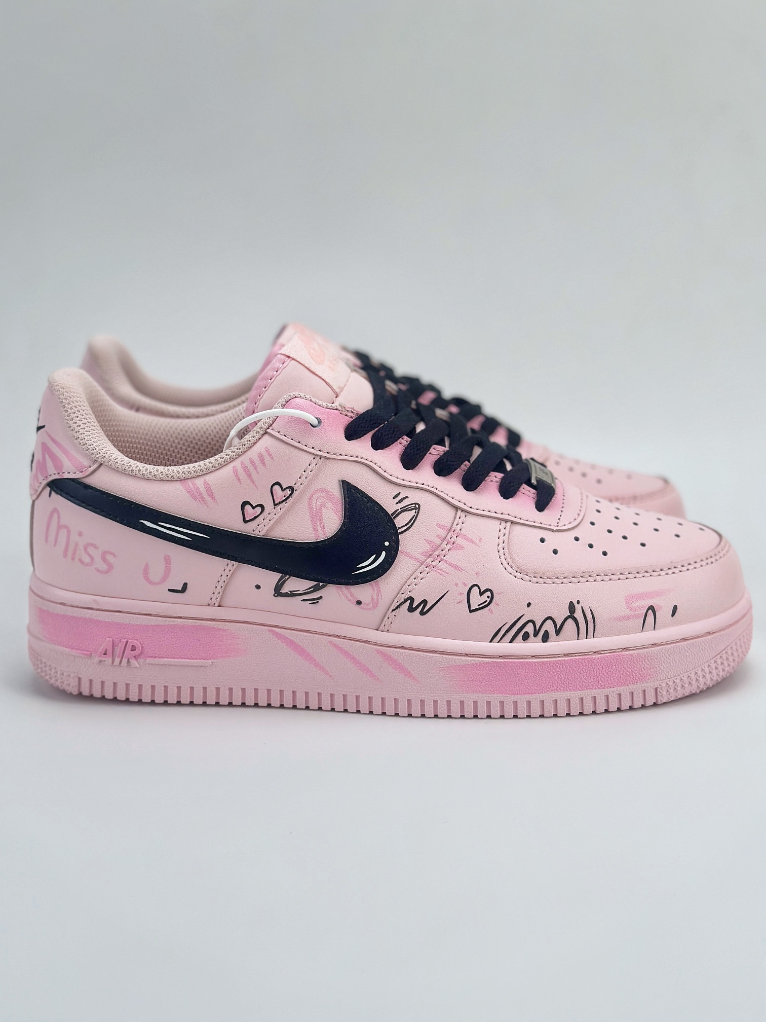 Nike Air Force 1 Low 07 彼岸情书 二次元涂鸦 粉