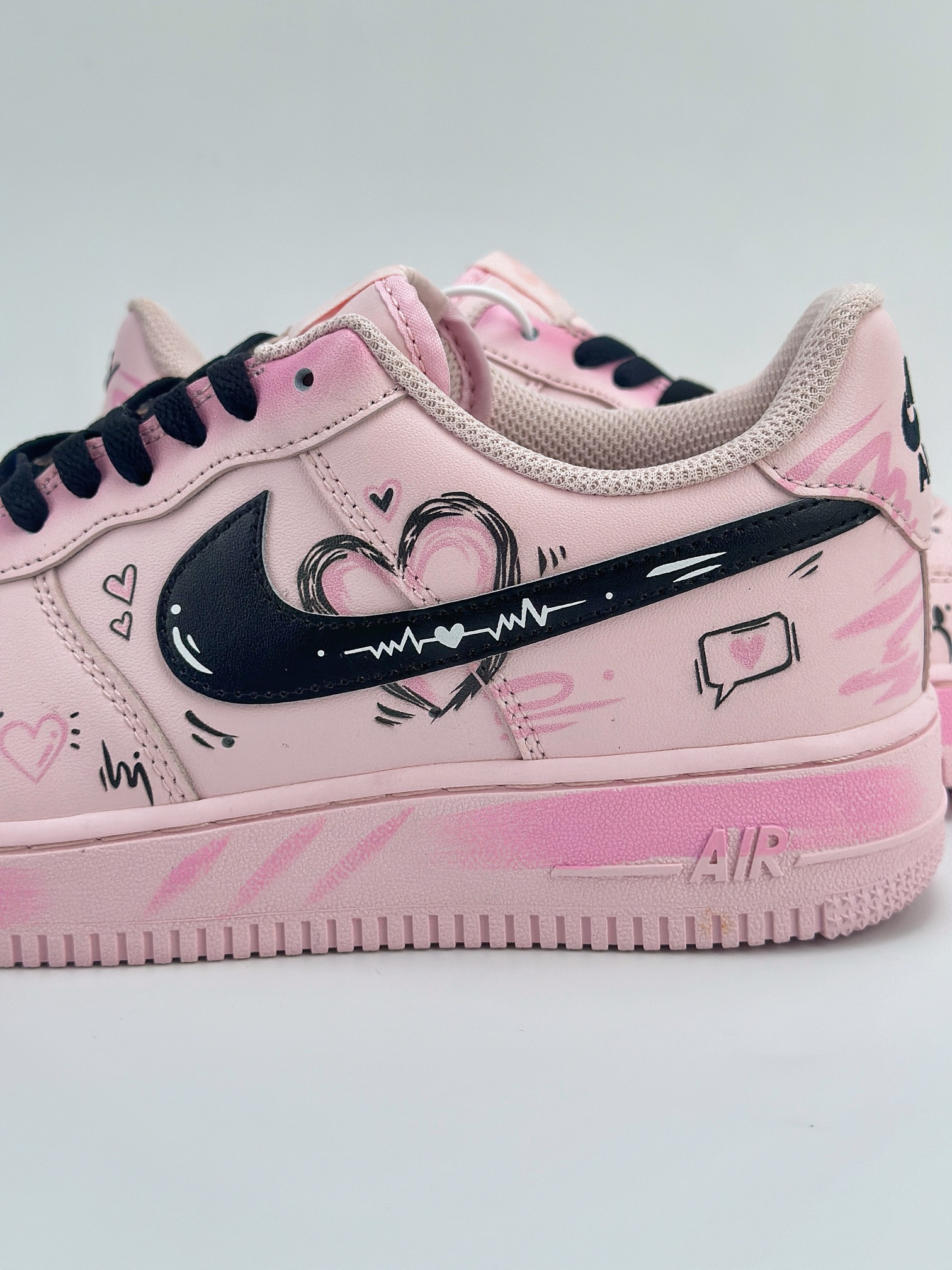 Nike Air Force 1 Low 07 彼岸情书 二次元涂鸦 粉