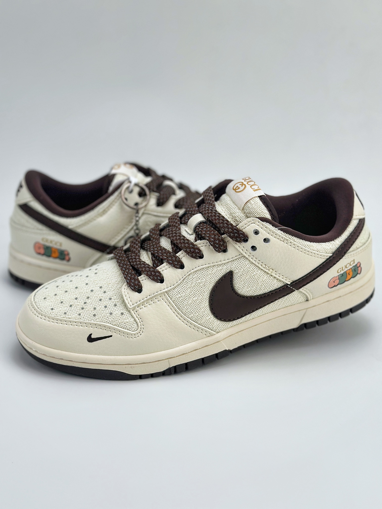 Nike SB Dunk Low x GUCCI 白巧克力满天星 DQ1098-375