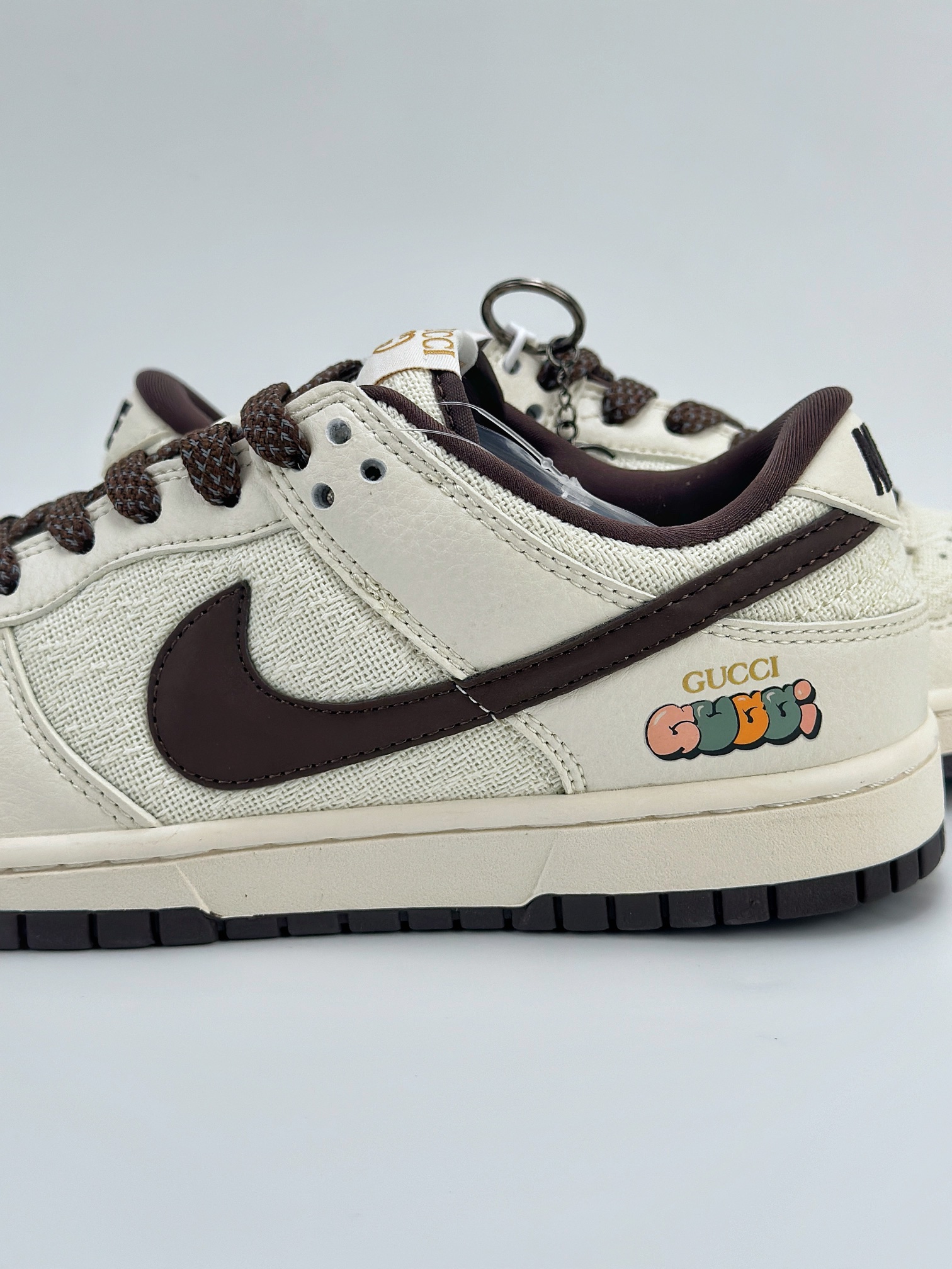 Nike SB Dunk Low x GUCCI 白巧克力满天星 DQ1098-375