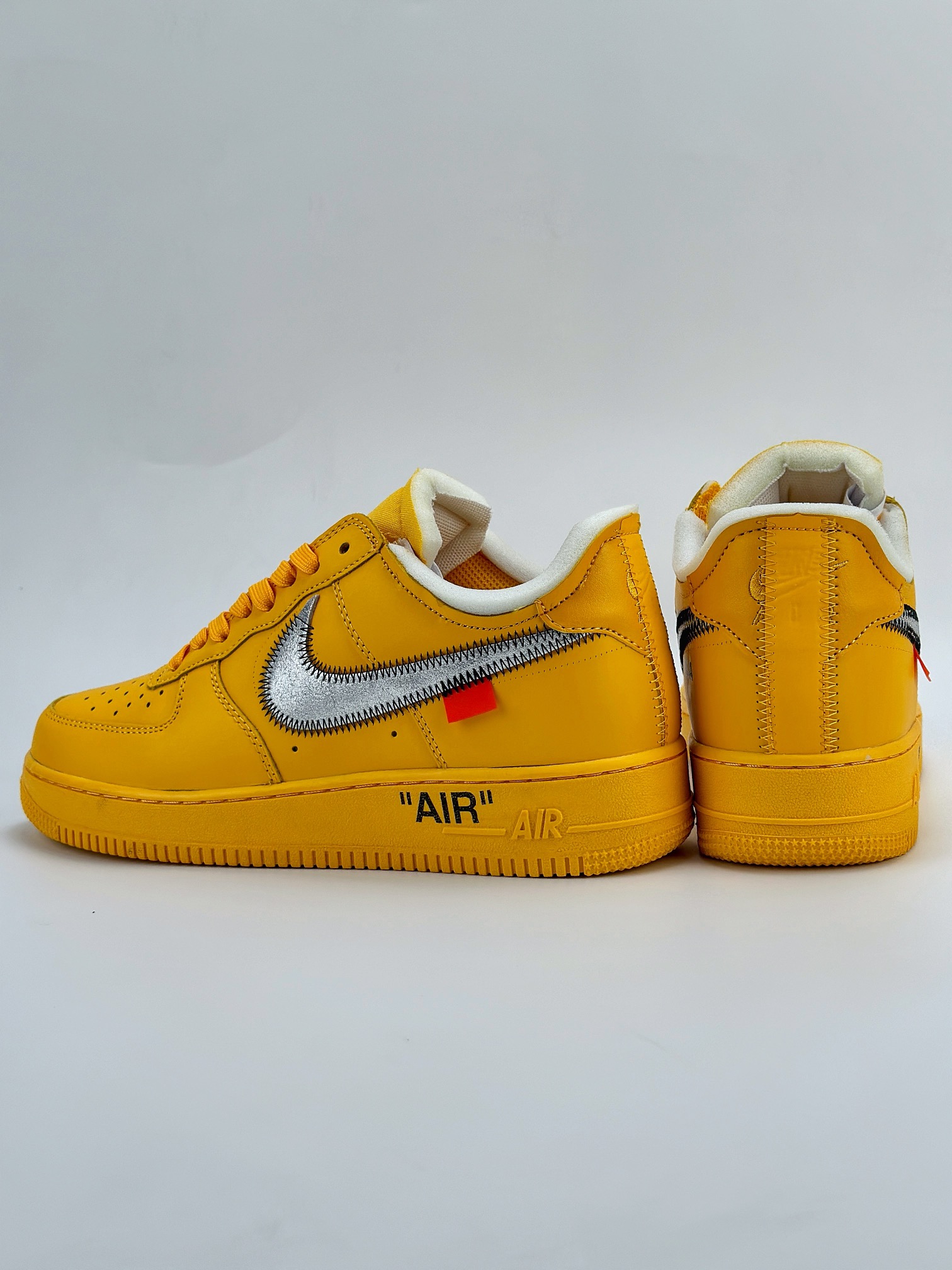 Nike Air Force 1 Low 07 x OFF-WHITE ”Lemonade” 柠檬黄 DD1876-700