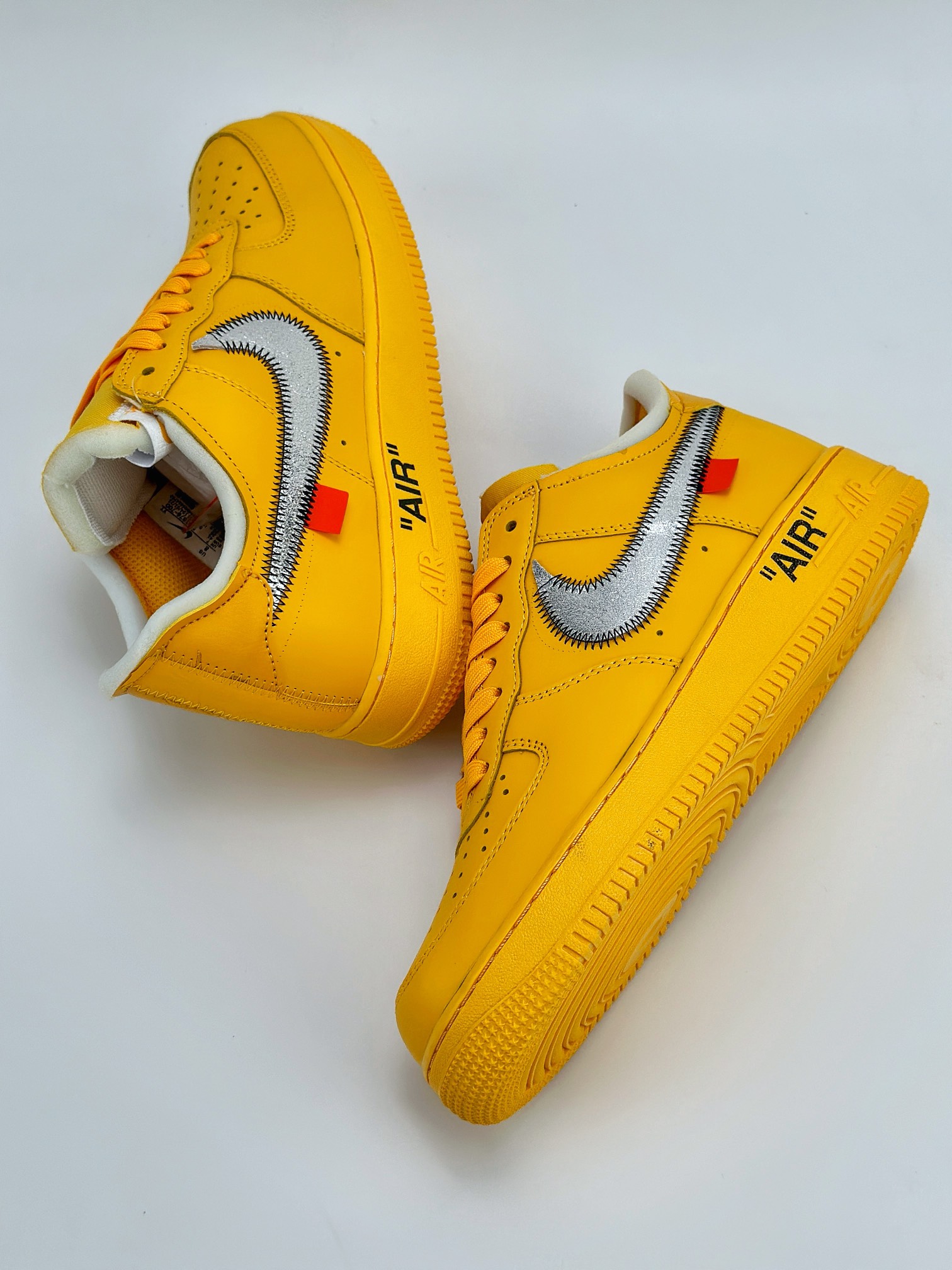 Nike Air Force 1 Low 07 x OFF-WHITE ”Lemonade” 柠檬黄 DD1876-700