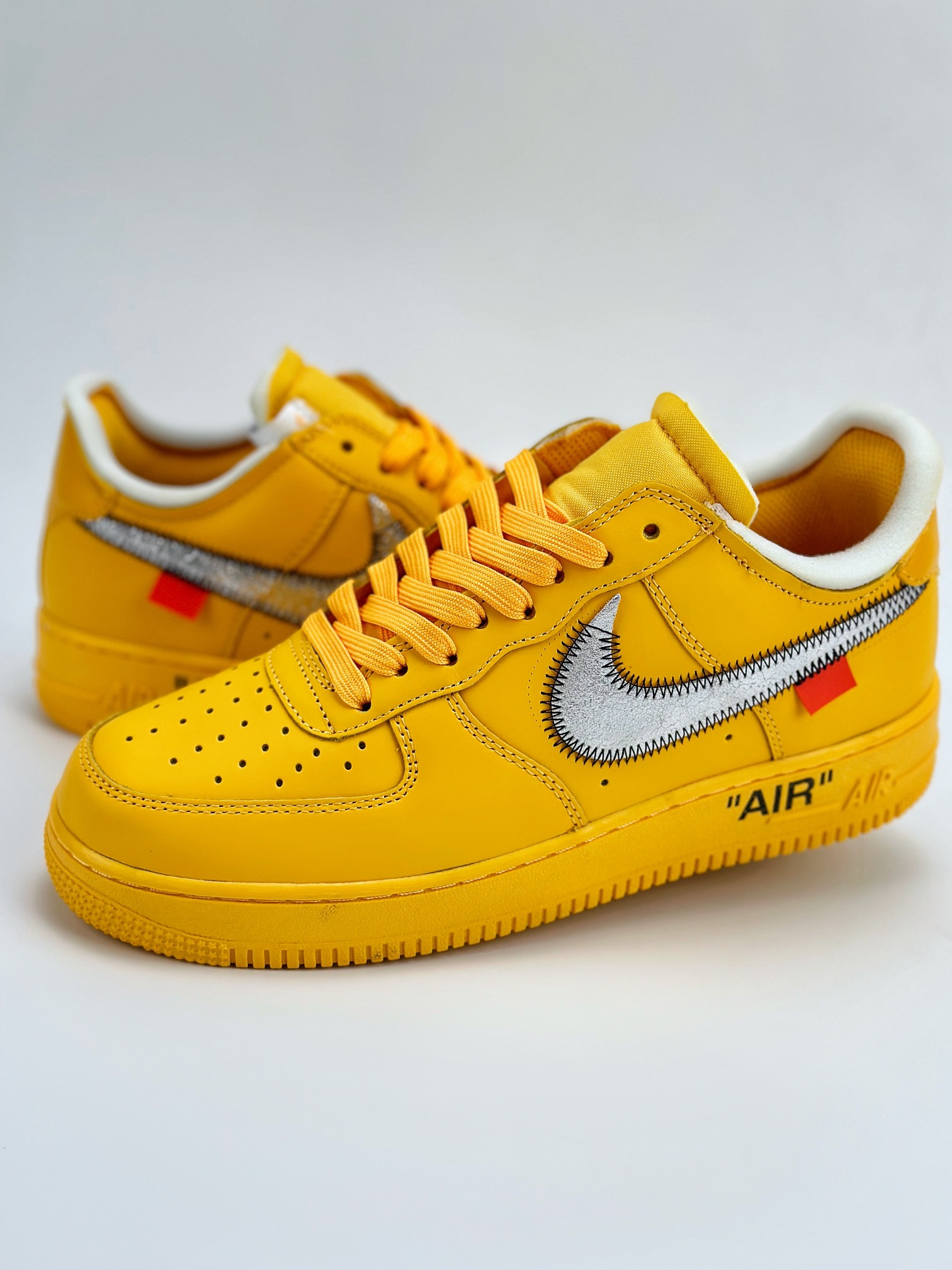 Nike Air Force 1 Low 07 x OFF-WHITE ”Lemonade” 柠檬黄 DD1876-700