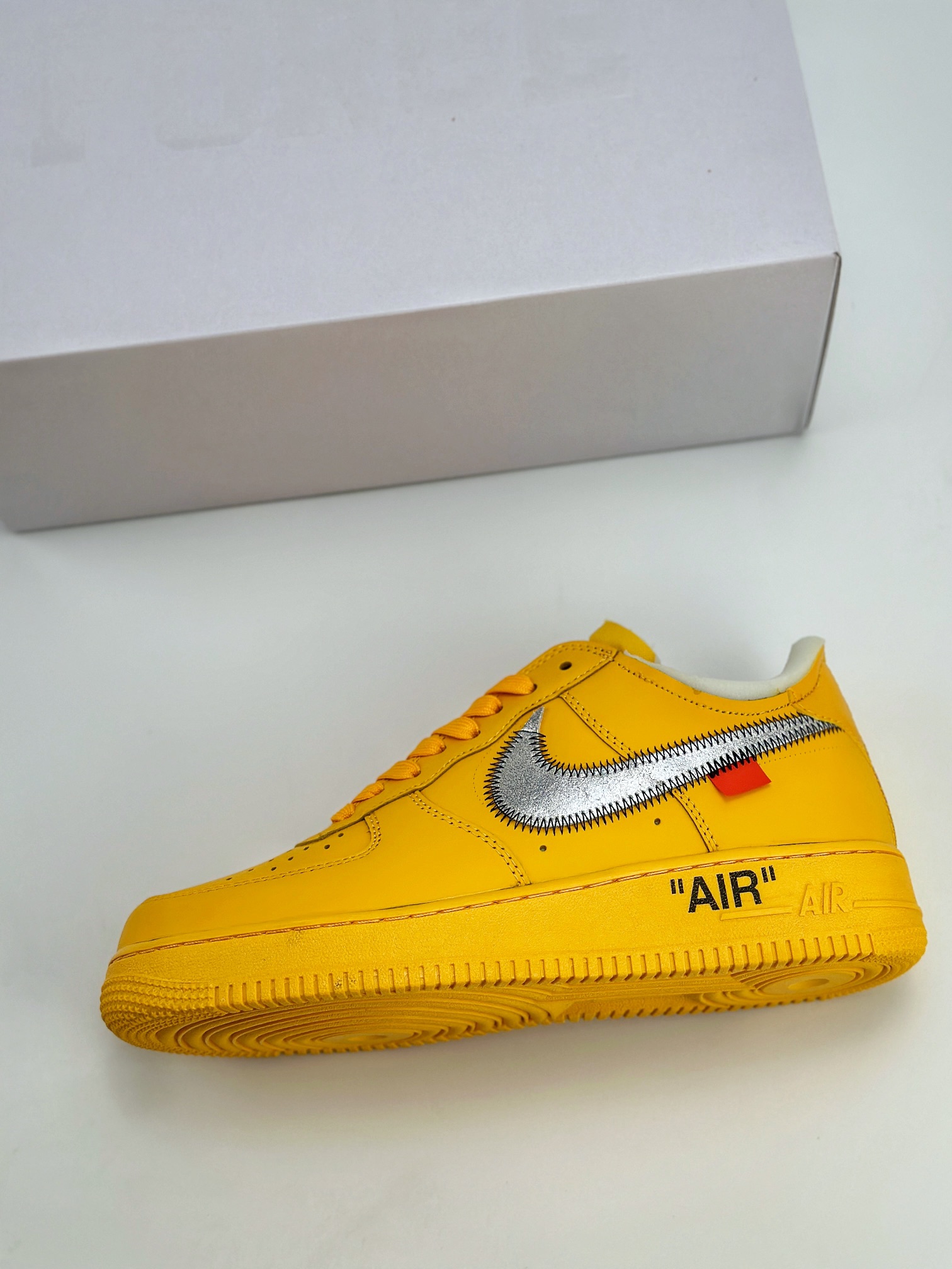 Nike Air Force 1 Low 07 x OFF-WHITE ”Lemonade” 柠檬黄 DD1876-700