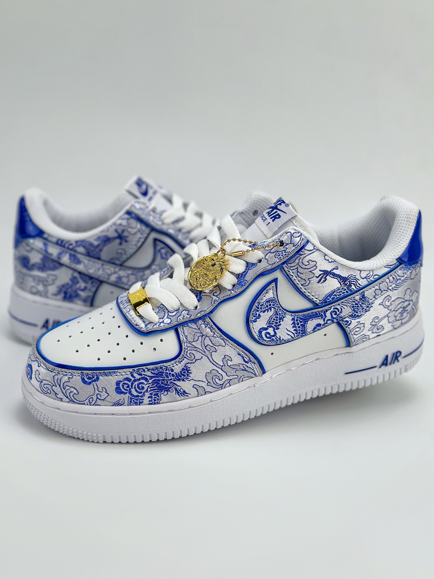 Nike Air Force 1 Low 07 青花瓷系列 国风复古 白蓝 CW2288-201