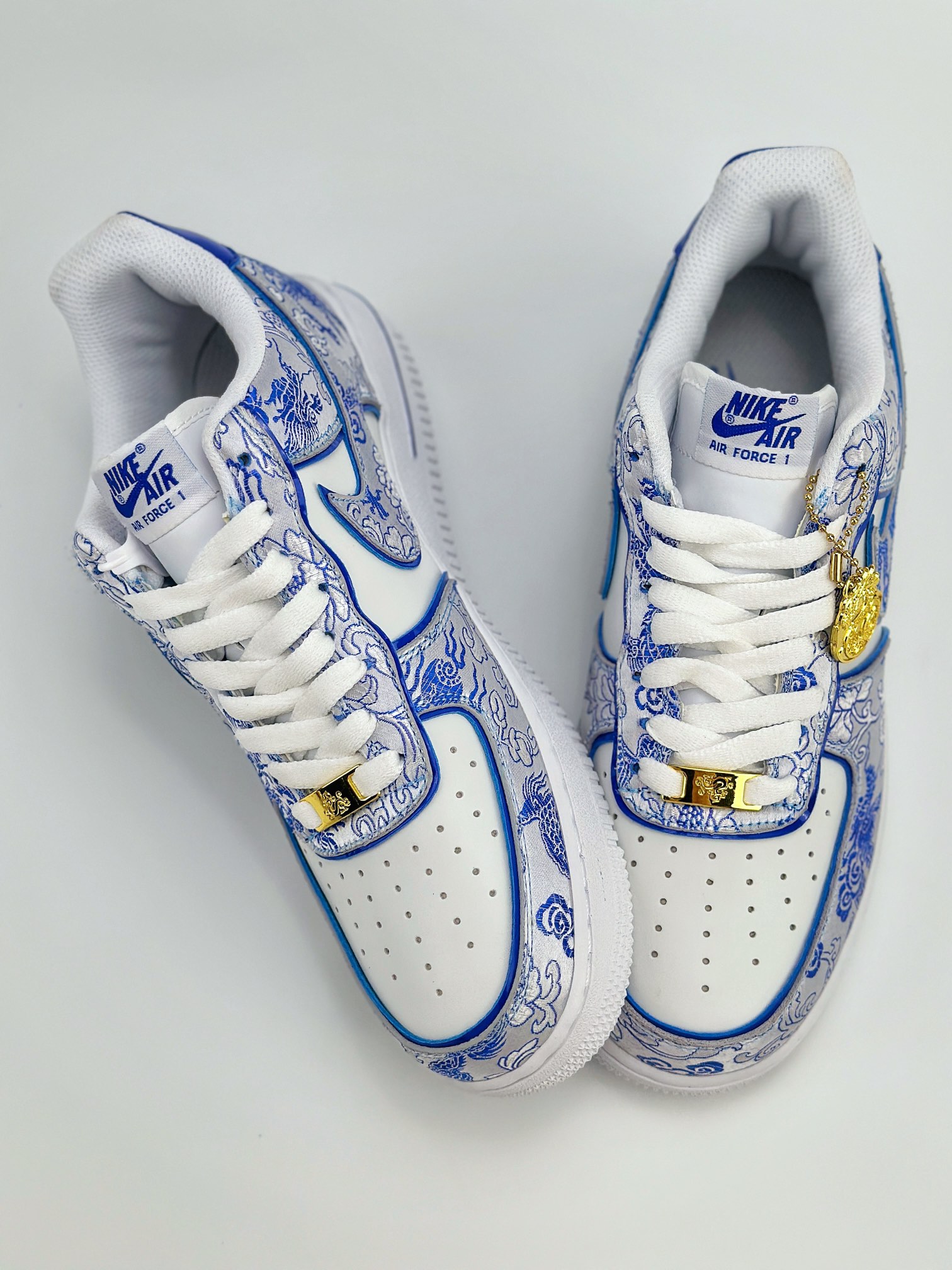 Nike Air Force 1 Low 07 青花瓷系列 国风复古 白蓝 CW2288-201