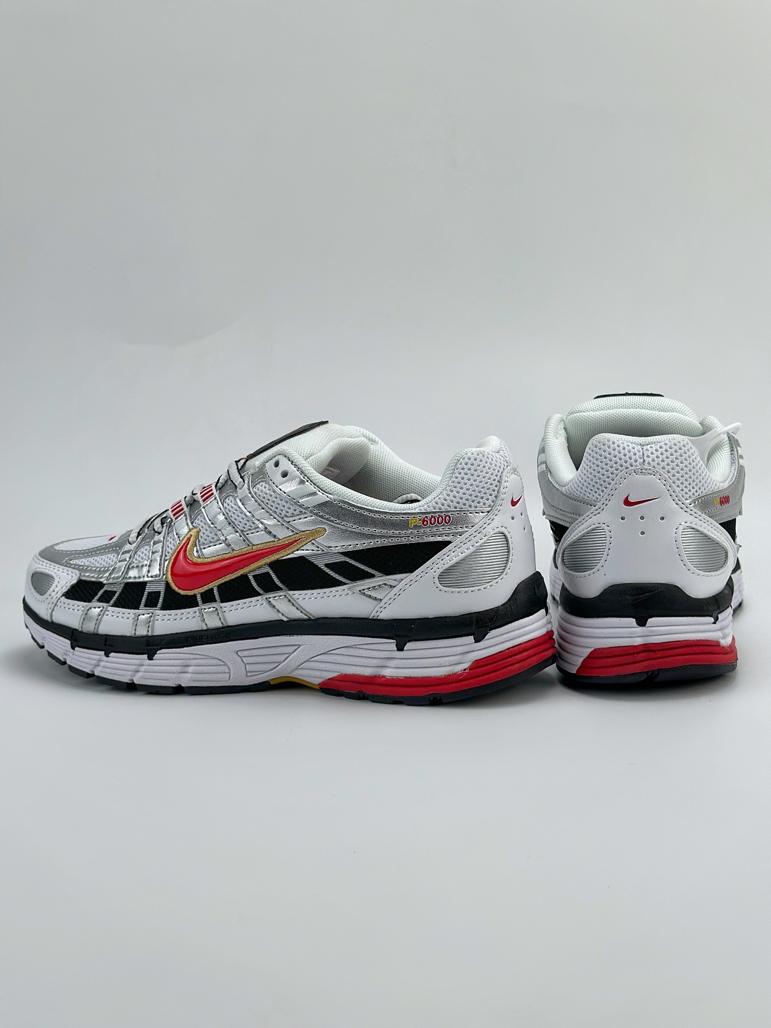 Nike P-6000 Initiator Running 耐克INS 白黑红 复古休闲运动老爹鞋 BV1021-101