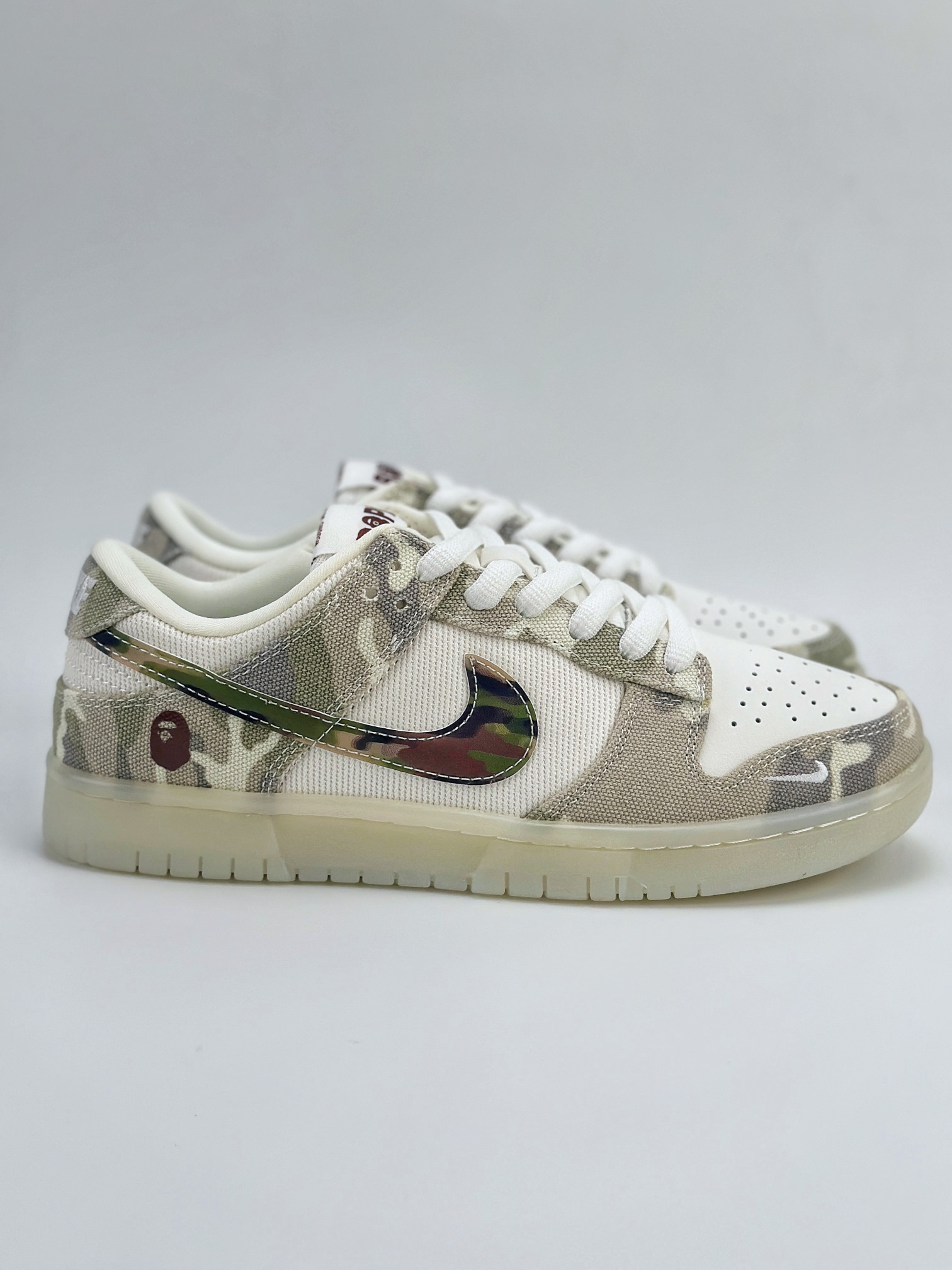 Nike SB Dunk Low x BAPE 白迷彩 JH8040-941