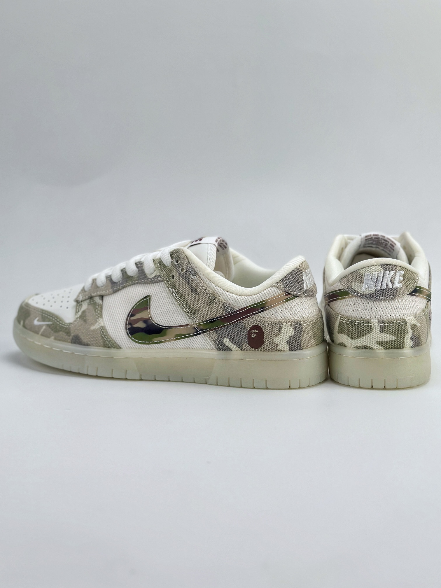 Nike SB Dunk Low x BAPE 白迷彩 JH8040-941