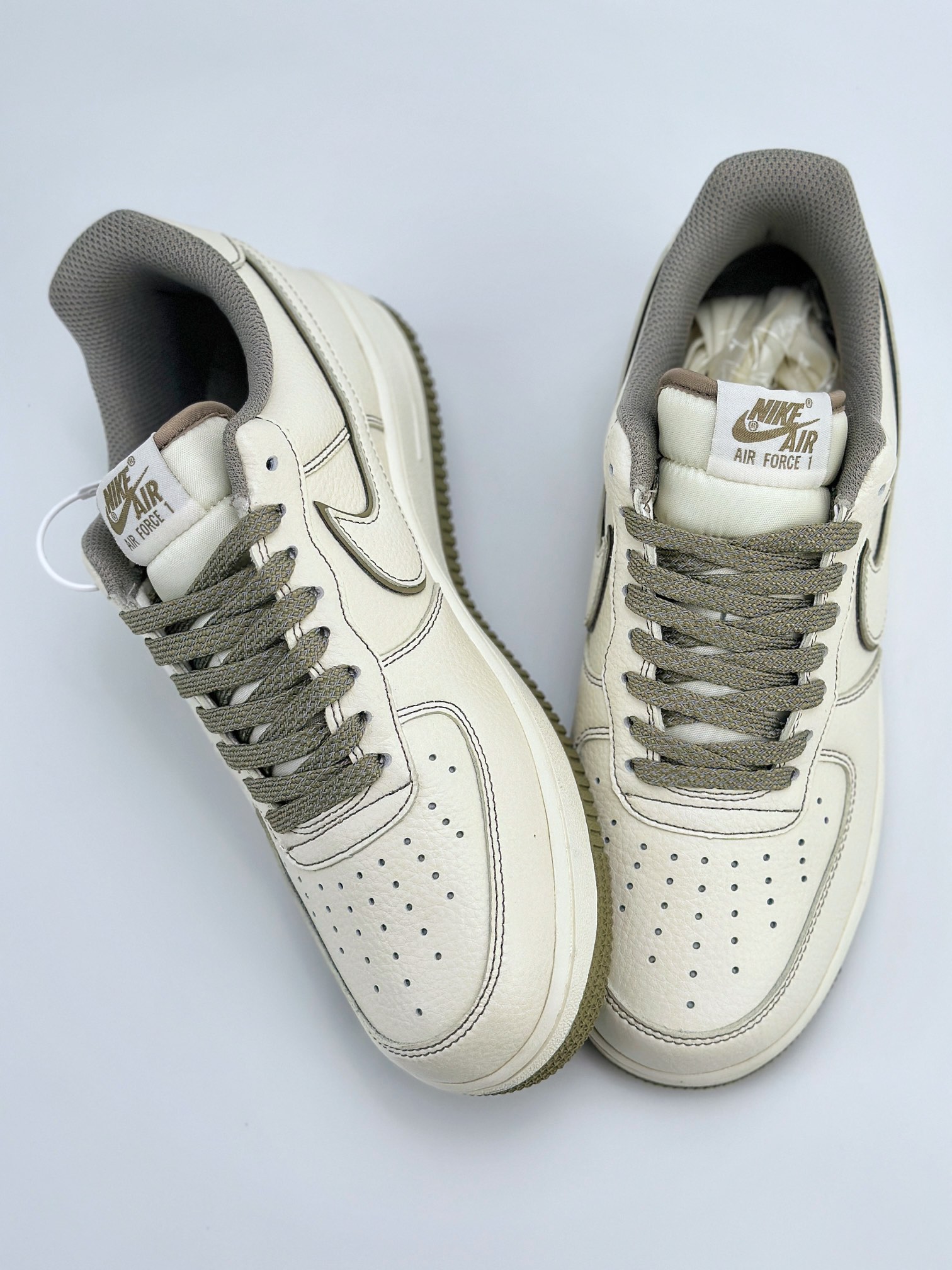 Nike Air Force 1 Low 07 x Stussy 斯图西米白绿 UN1635-777