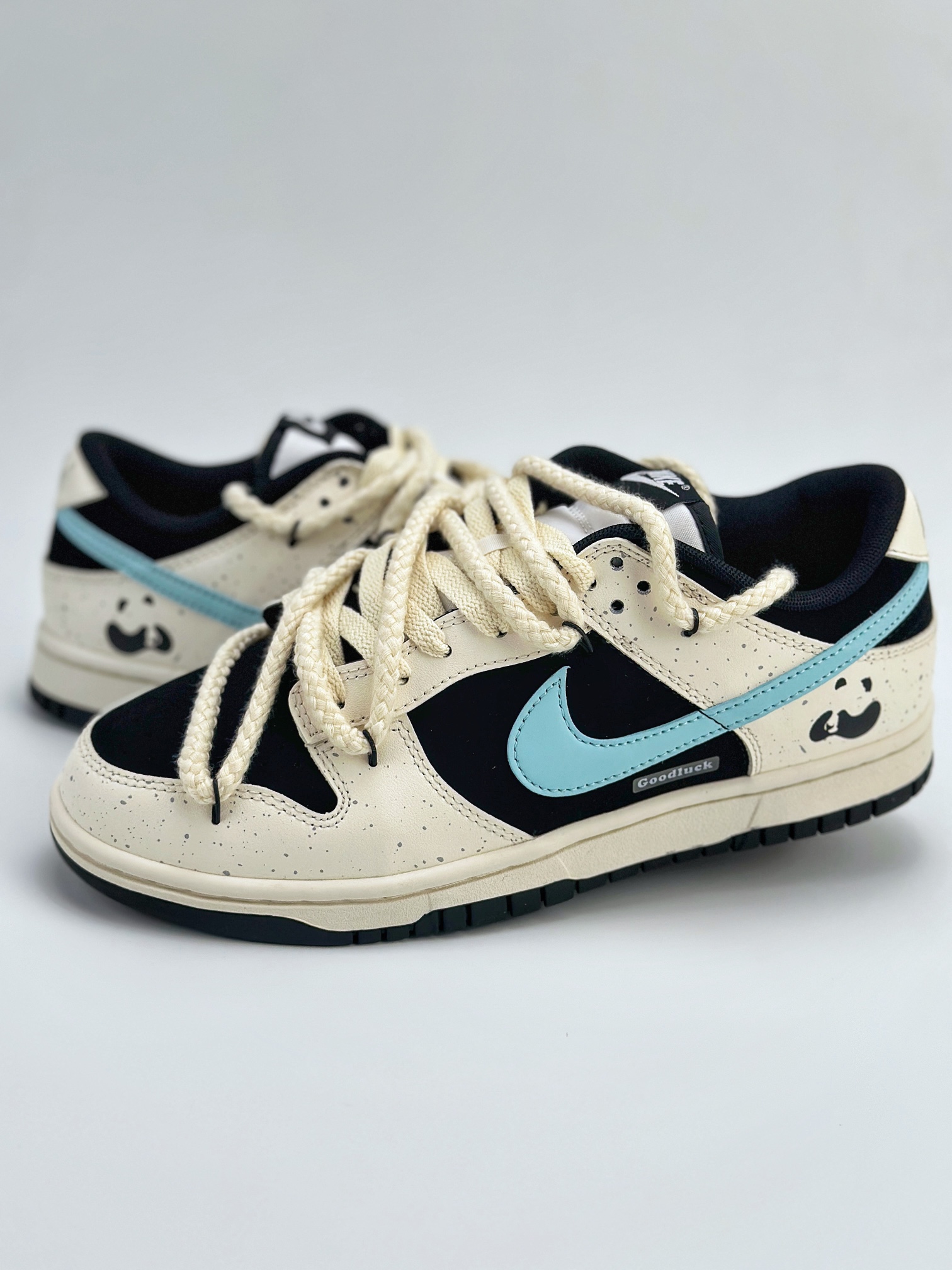 Nike SB Dunk Low 小熊猫 多巴胺 TMS 蓝莓 泼墨做旧 白蓝 DD1391-100