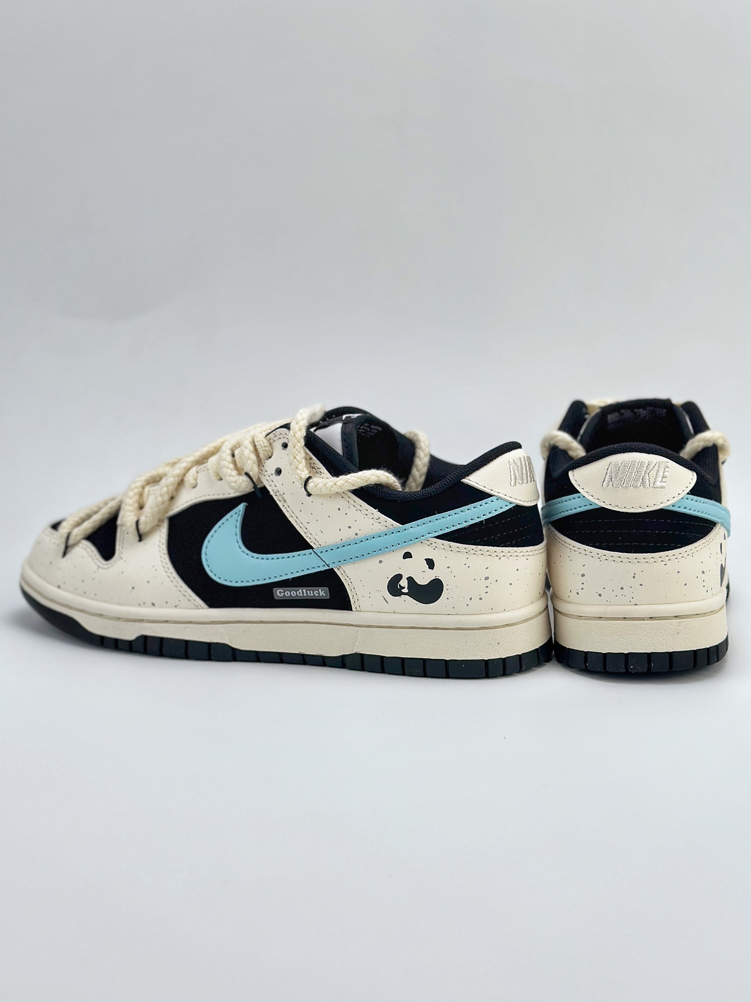 Nike SB Dunk Low 小熊猫 多巴胺 TMS 蓝莓 泼墨做旧 白蓝 DD1391-100