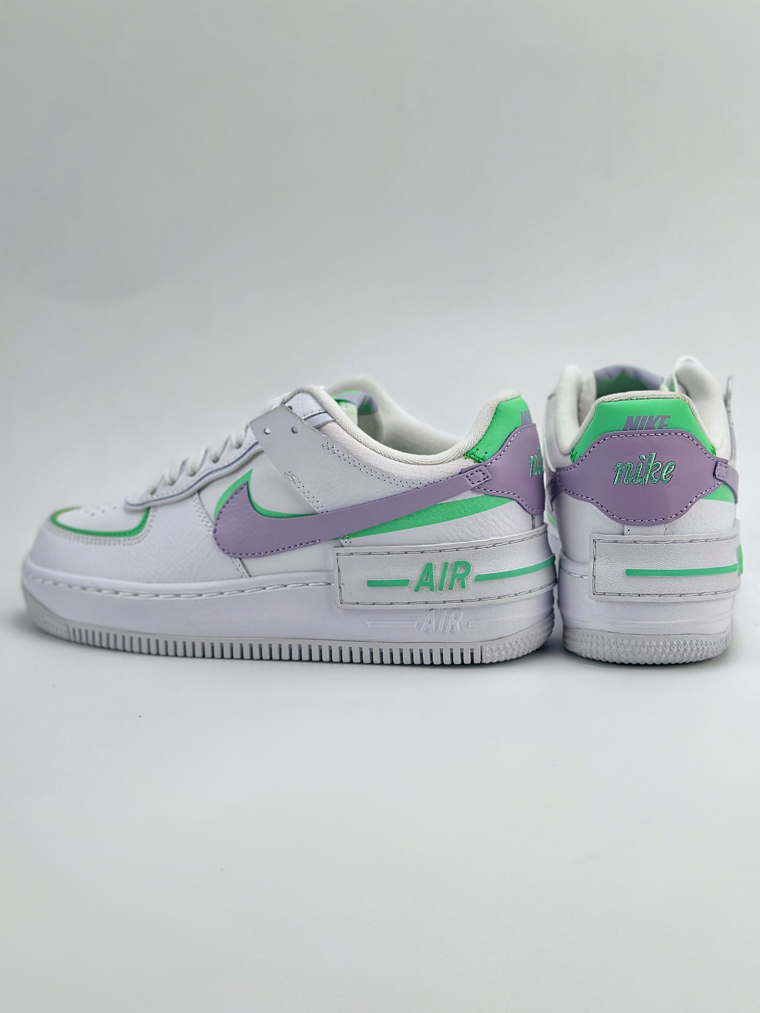 Nike Air Force 1 Low 07 Shadow ”infinte lilac” 马卡龙 白绿紫 CU8591-103