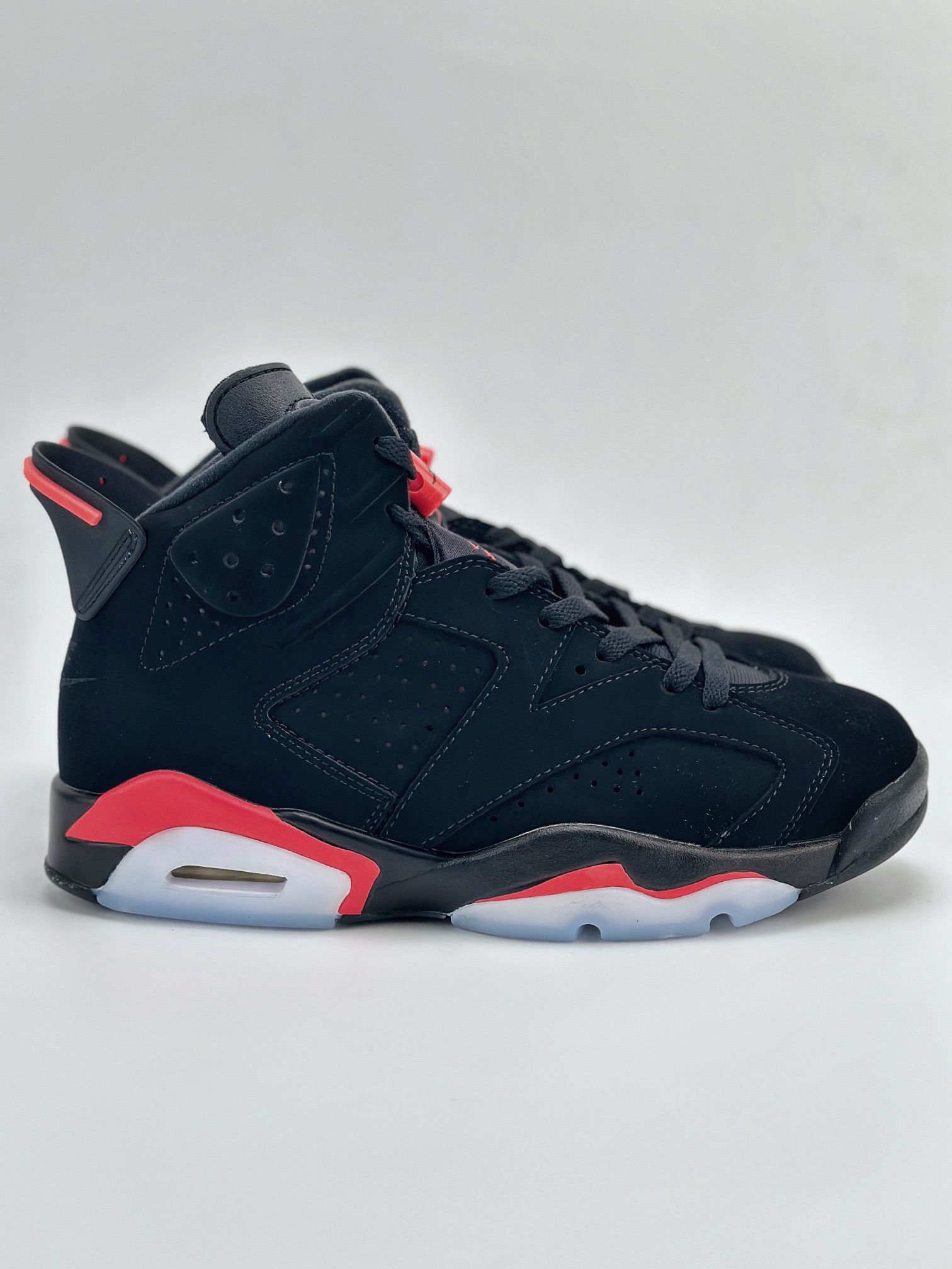 Air Jordan 6 Retro infrared 2019全明星 红外线 黑红 潮流复古篮球鞋 384664-060