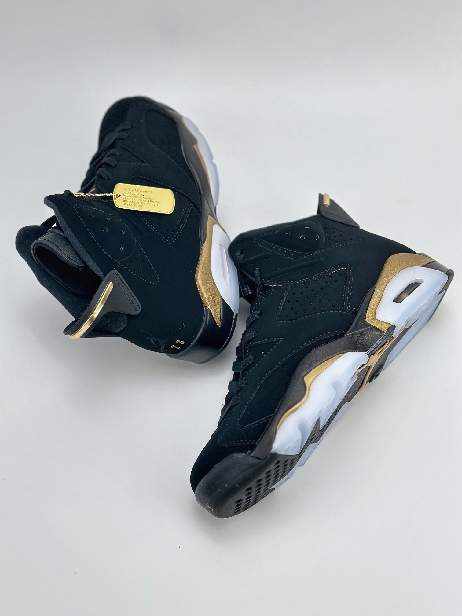 Air Jordan 6 Retro 黑金 潮流复古篮球鞋 CT4954-007