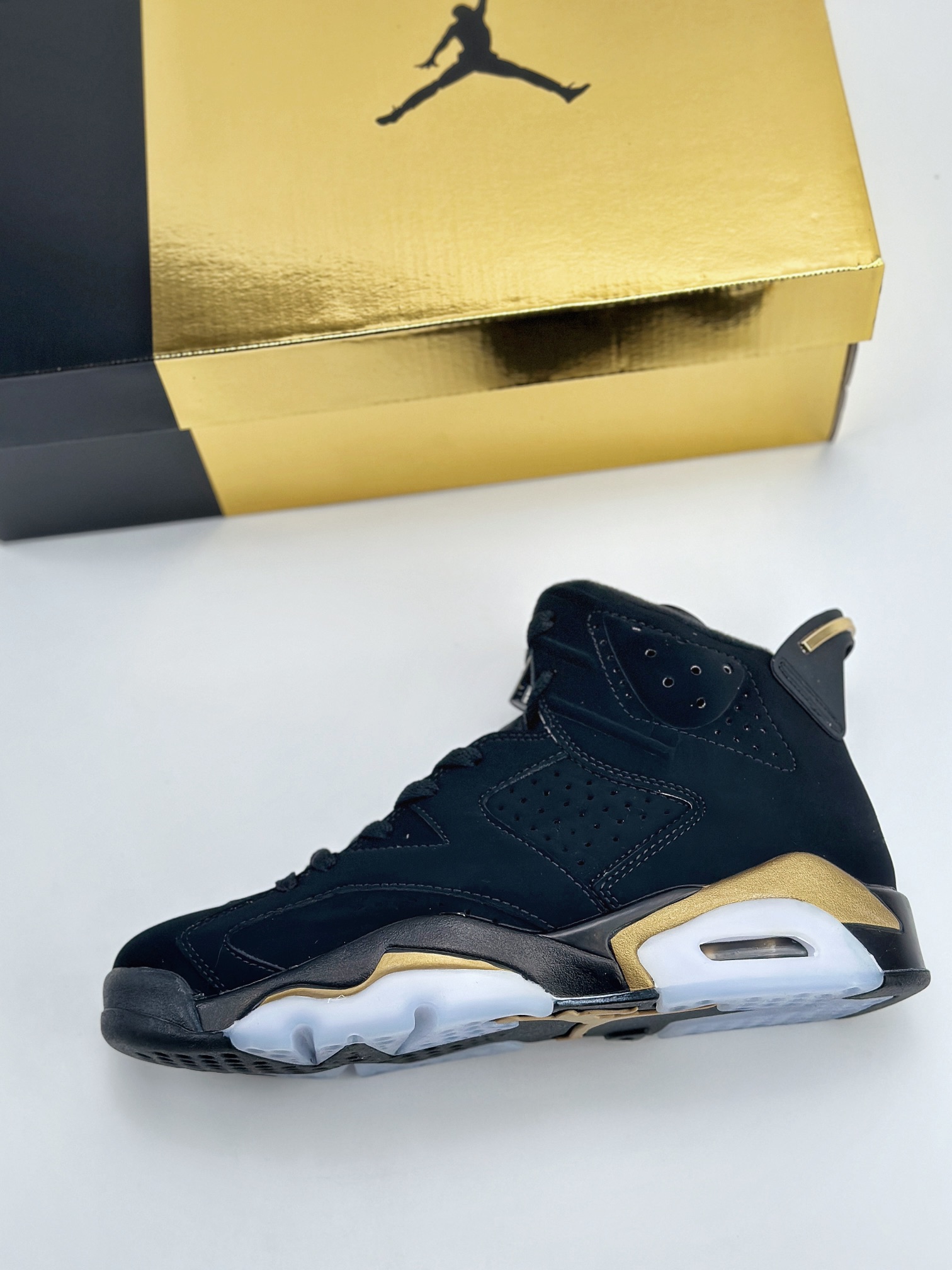 Air Jordan 6 Retro 黑金 潮流复古篮球鞋 CT4954-007