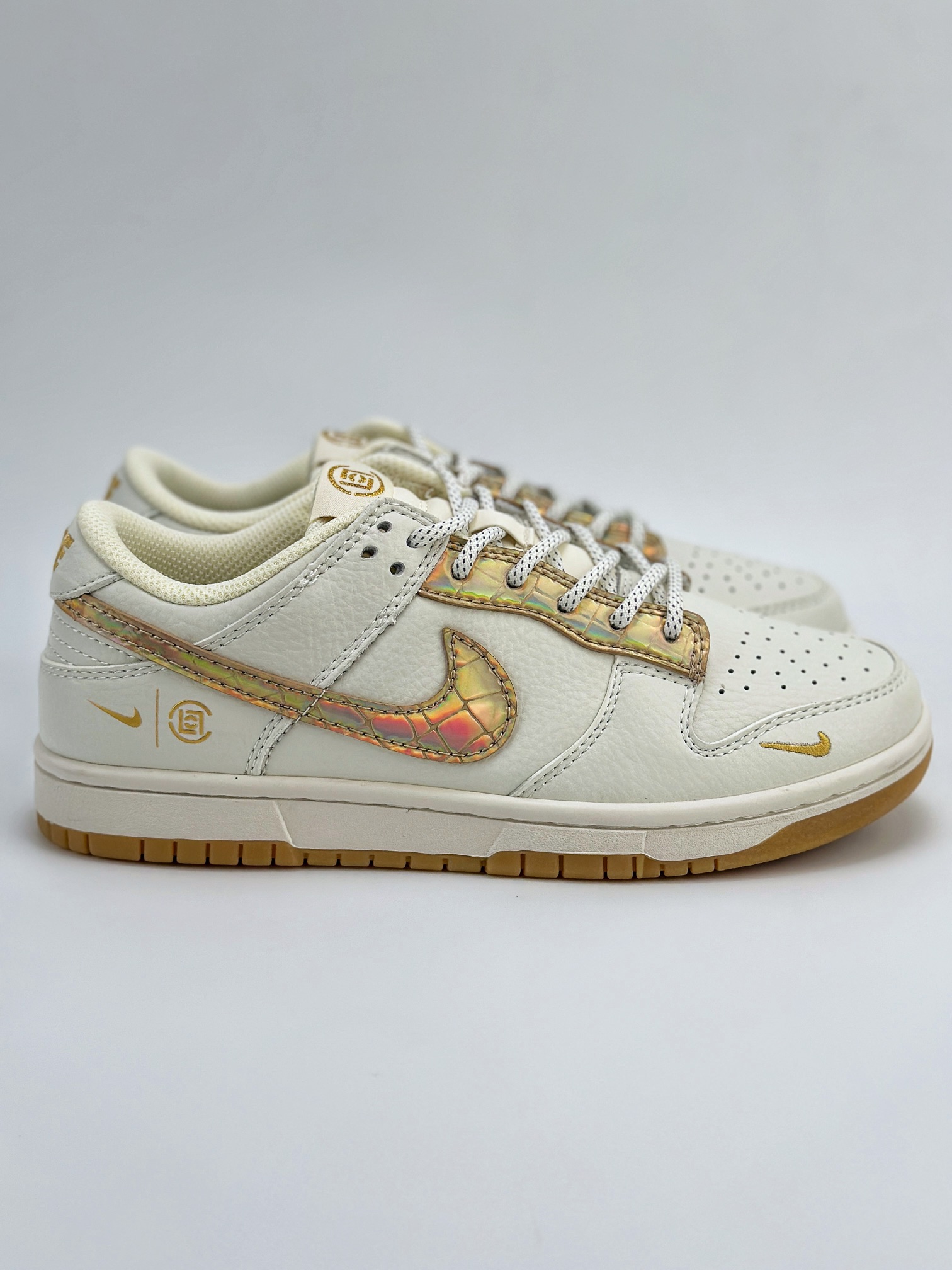 Nike SB Dunk Low x CLOT 白黄琉璃金勾 JH8310-948