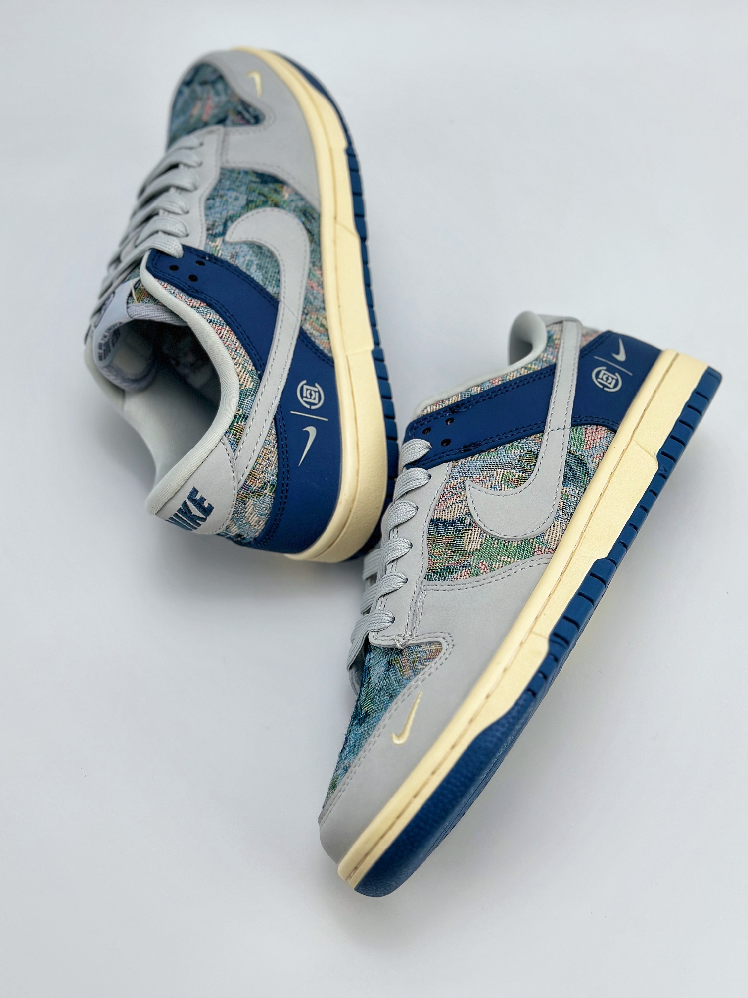 Nike SB Dunk Low x CLOT 灰蓝针织 JH8310-950