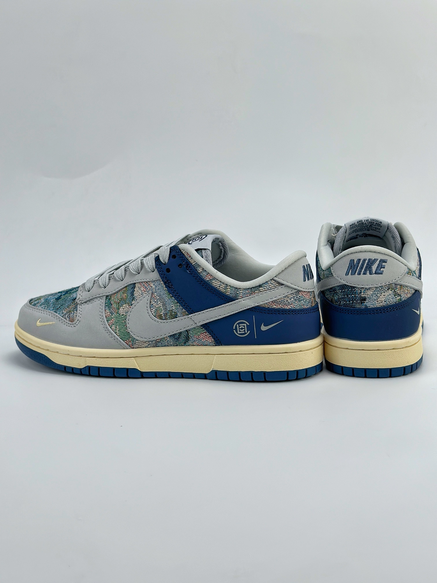 Nike SB Dunk Low x CLOT 灰蓝针织 JH8310-950