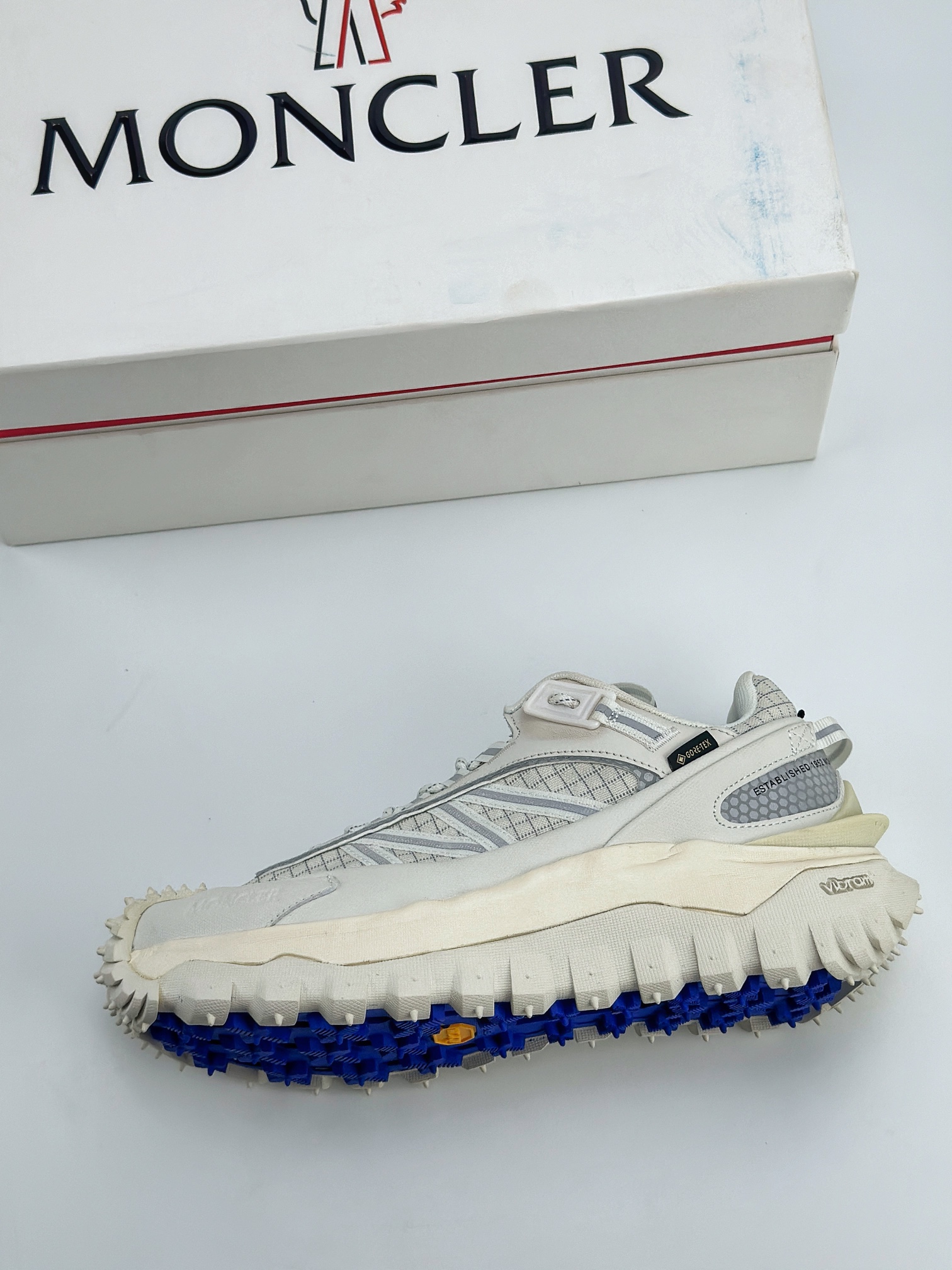 Moncler 蒙口 Trailgrip GTX 厚底系带耐磨低帮运动休闲鞋 L1 09A 4M00350 M2058