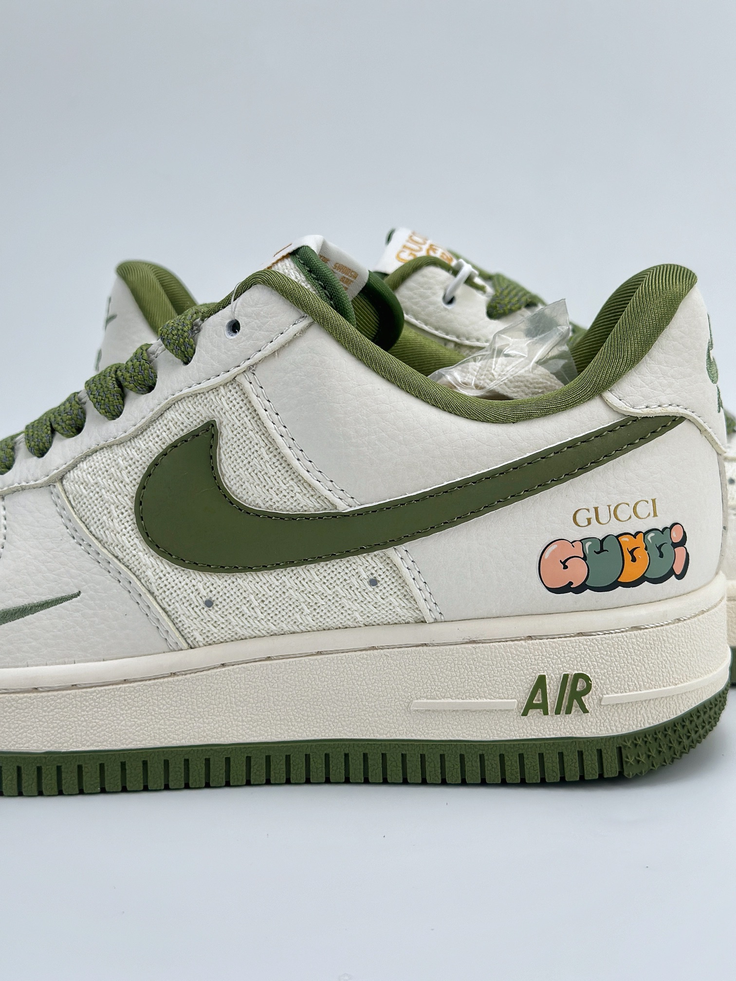 Nike Air Force 1 Low 07 x GUCCI 古驰白绿满天星 XZ3398-588