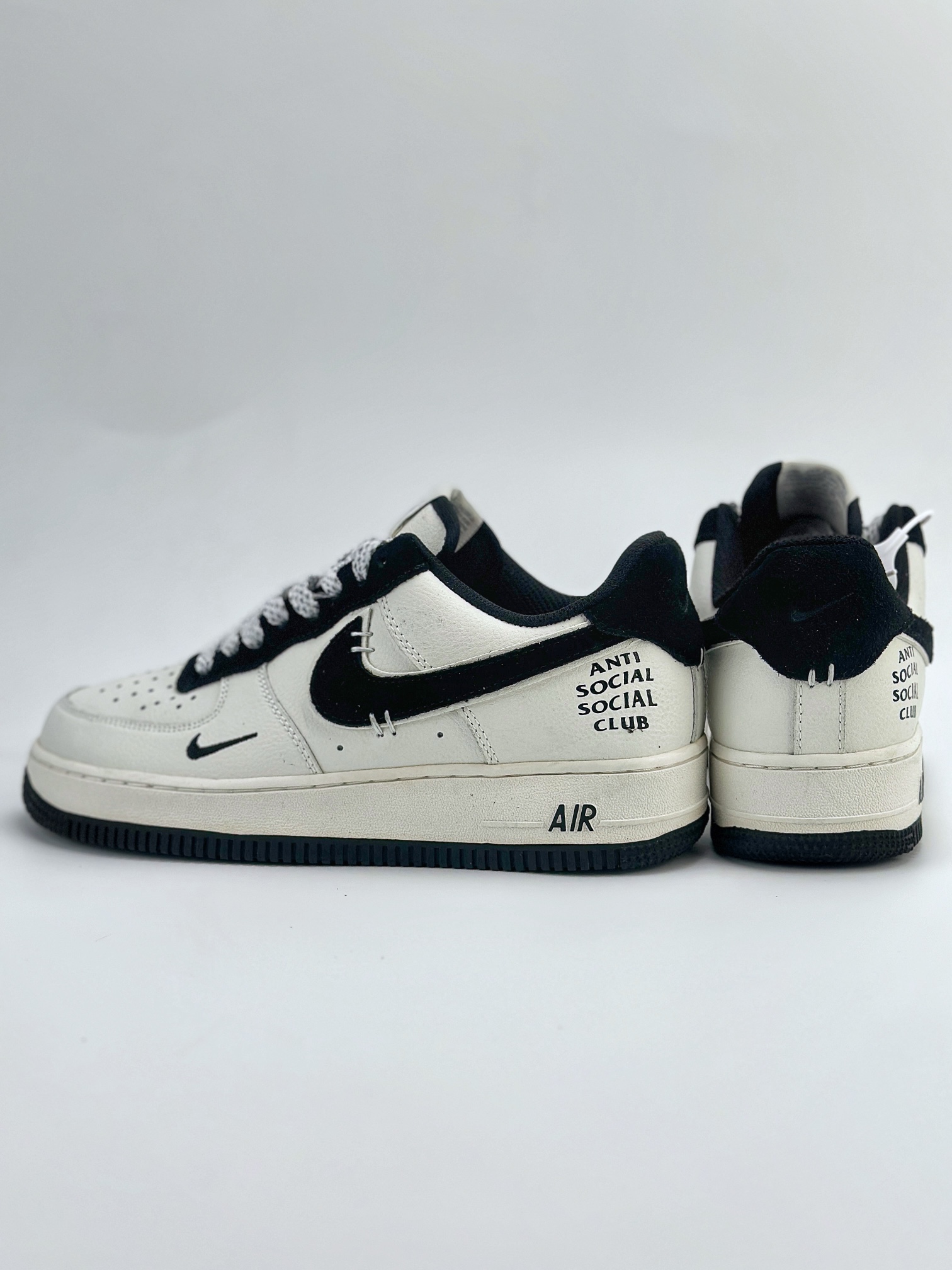 Nike Air Force 1 Low 07 白黑翻毛钩满天星 987622