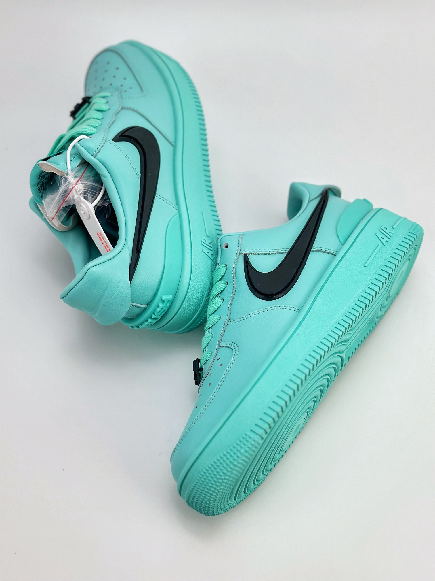 Nike Air Force 1 Low 07 x AMBUSH 蒂芙尼蓝黑大钩 DV3464-500