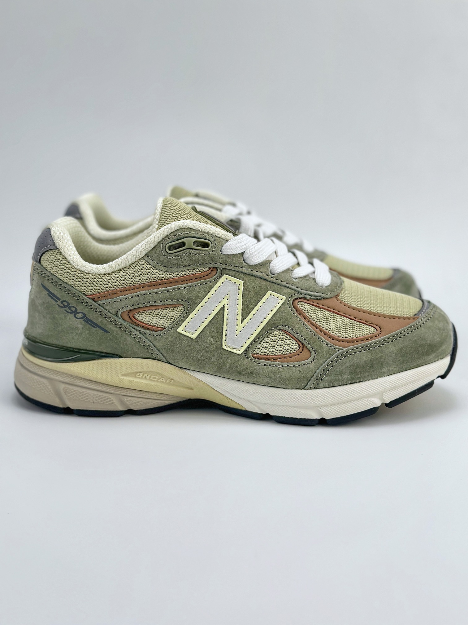 New Balance NB990系列 版本 美产元祖灰色 复古休闲跑步鞋 U990GT4