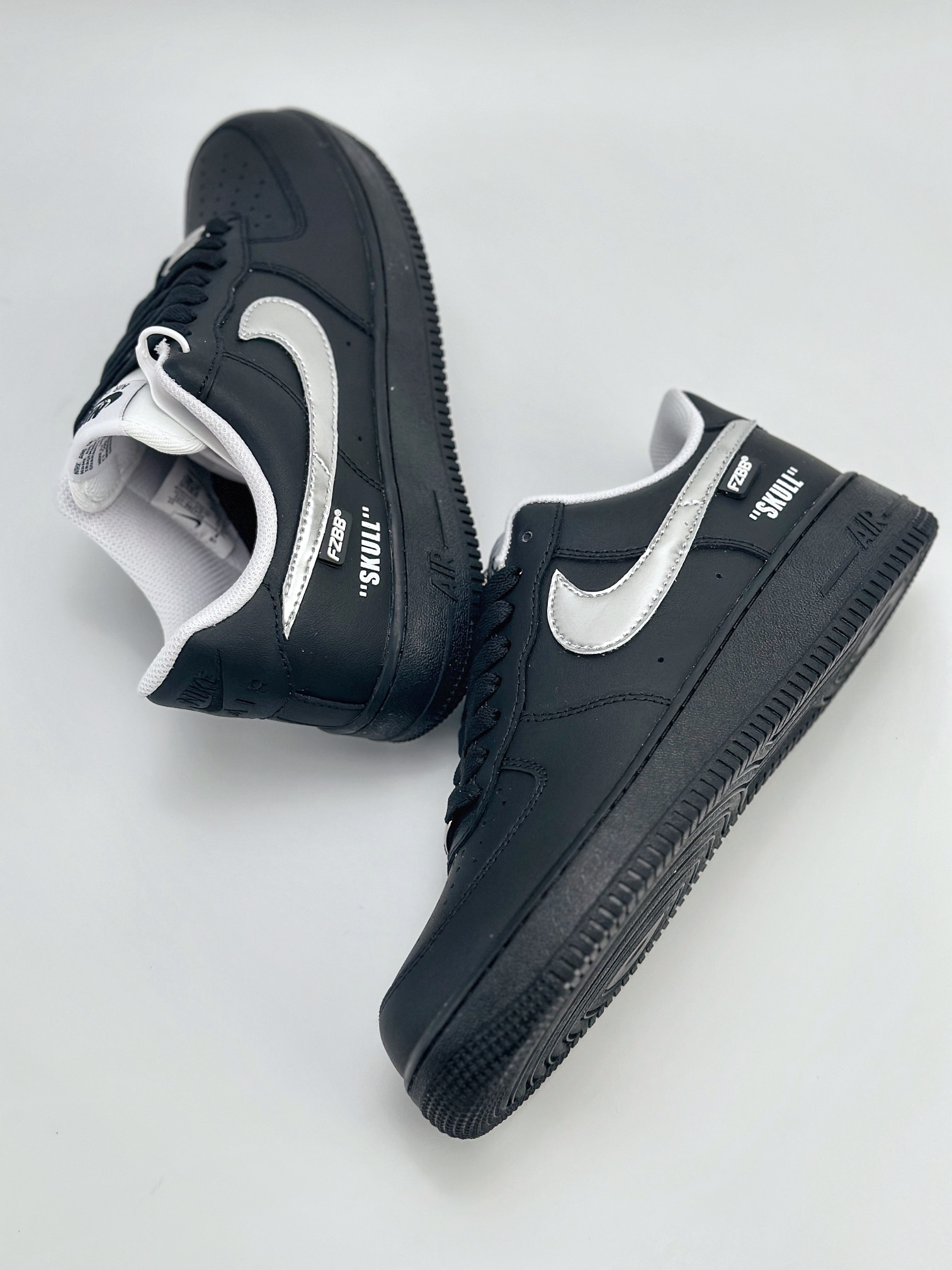 Nike Air Force 1 Low 07 黑银玫瑰 黑银 FQ4296-101