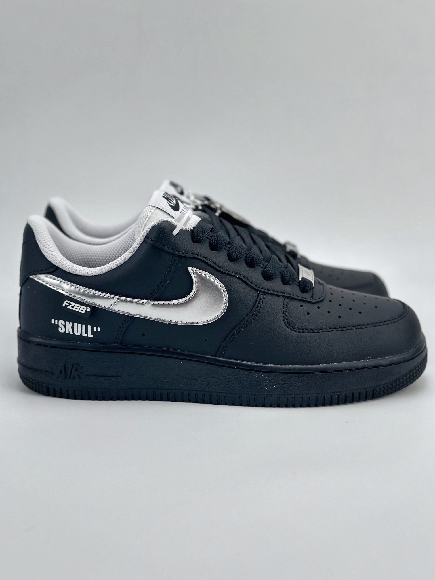 Nike Air Force 1 Low 07 黑银玫瑰 黑银 FQ4296-101