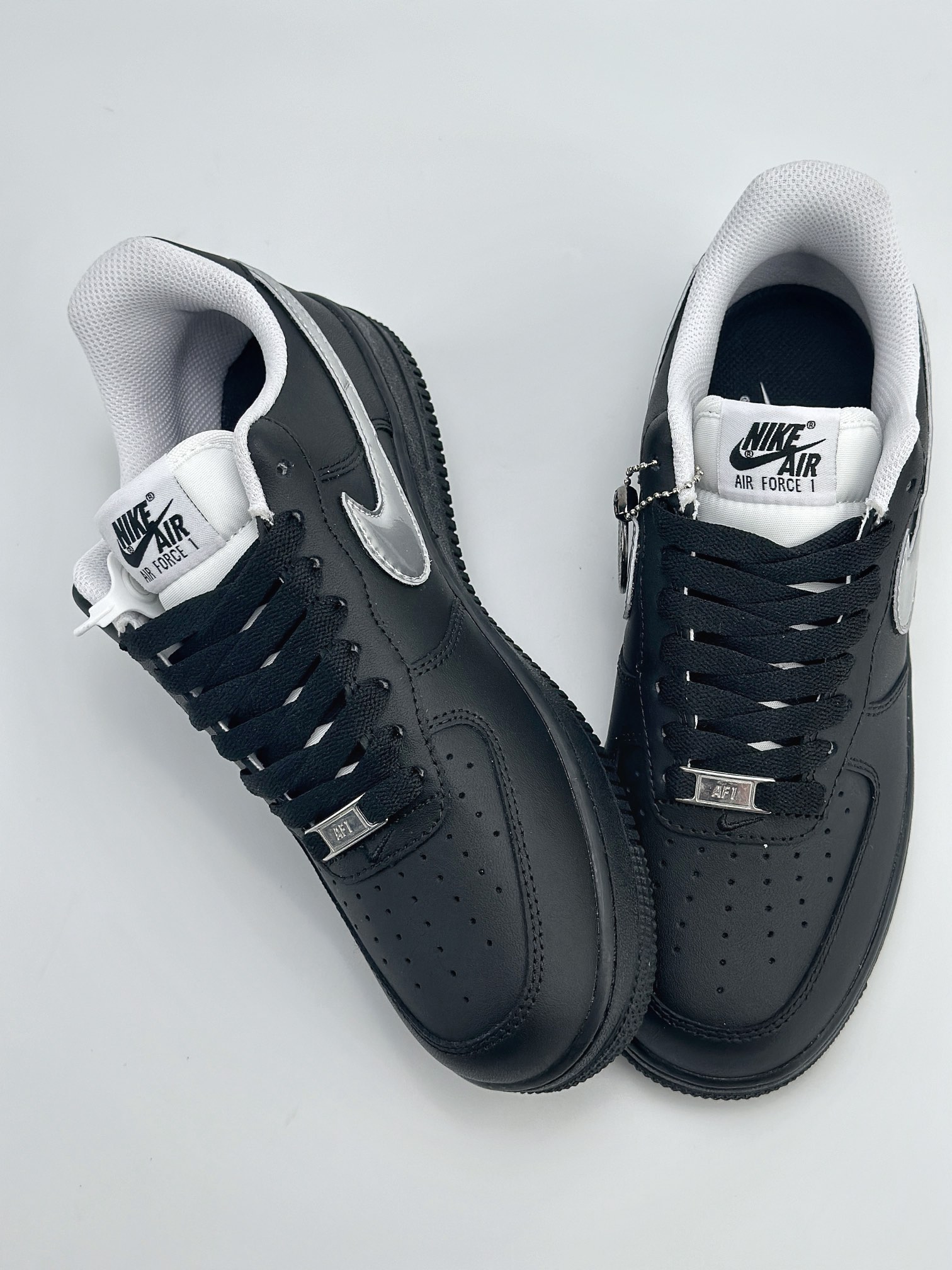 Nike Air Force 1 Low 07 黑银玫瑰 黑银 FQ4296-101