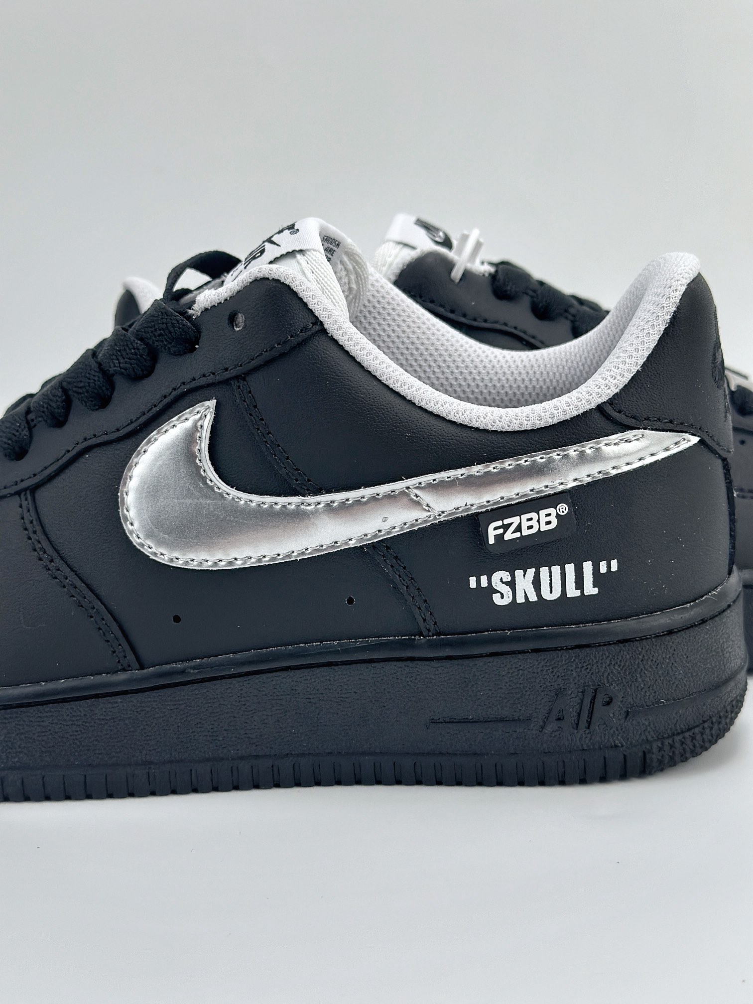 Nike Air Force 1 Low 07 黑银玫瑰 黑银 FQ4296-101