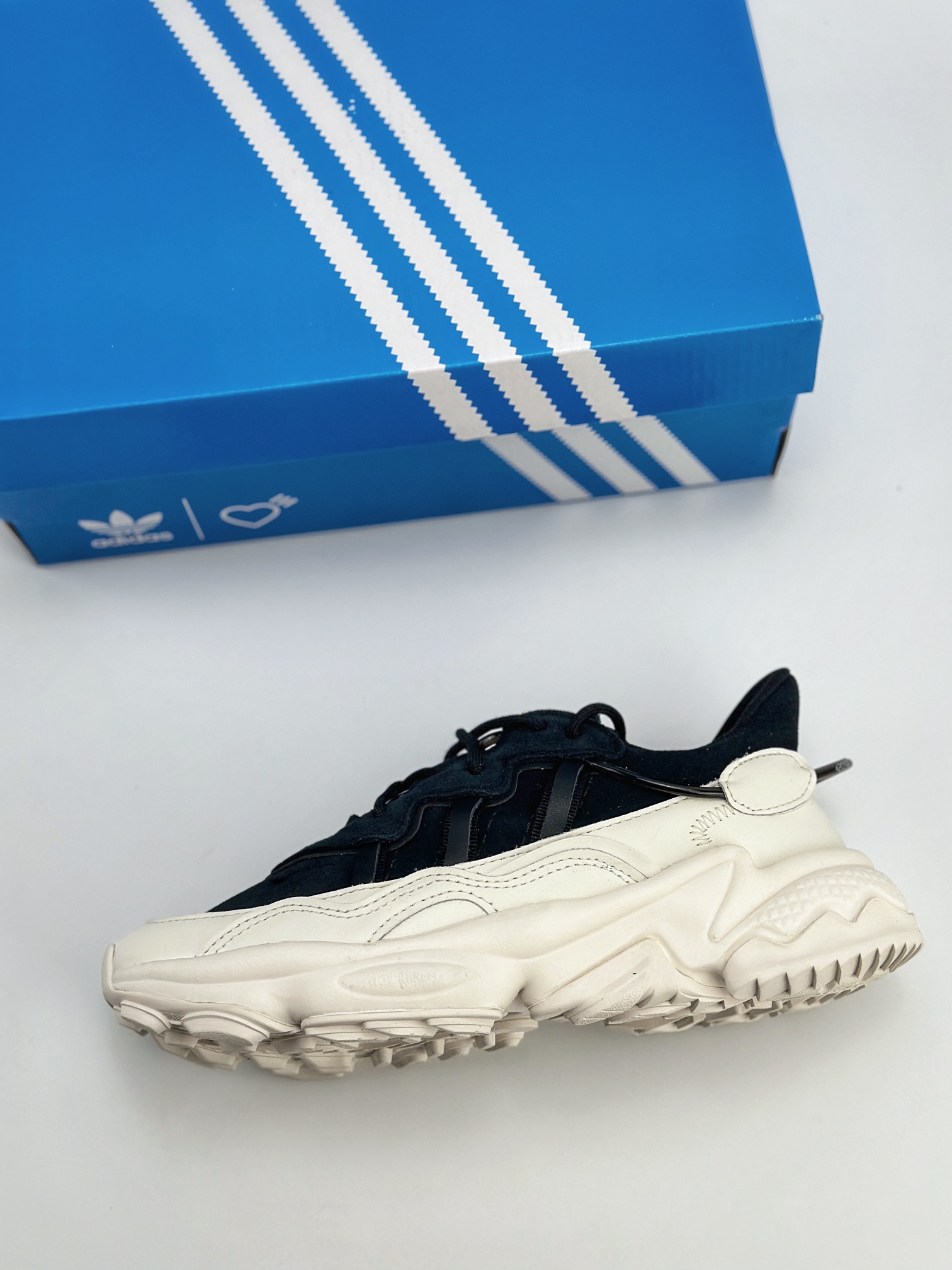 adidas Ozweego TR 黑米白 舒适百搭 复古老爹鞋 ID9826