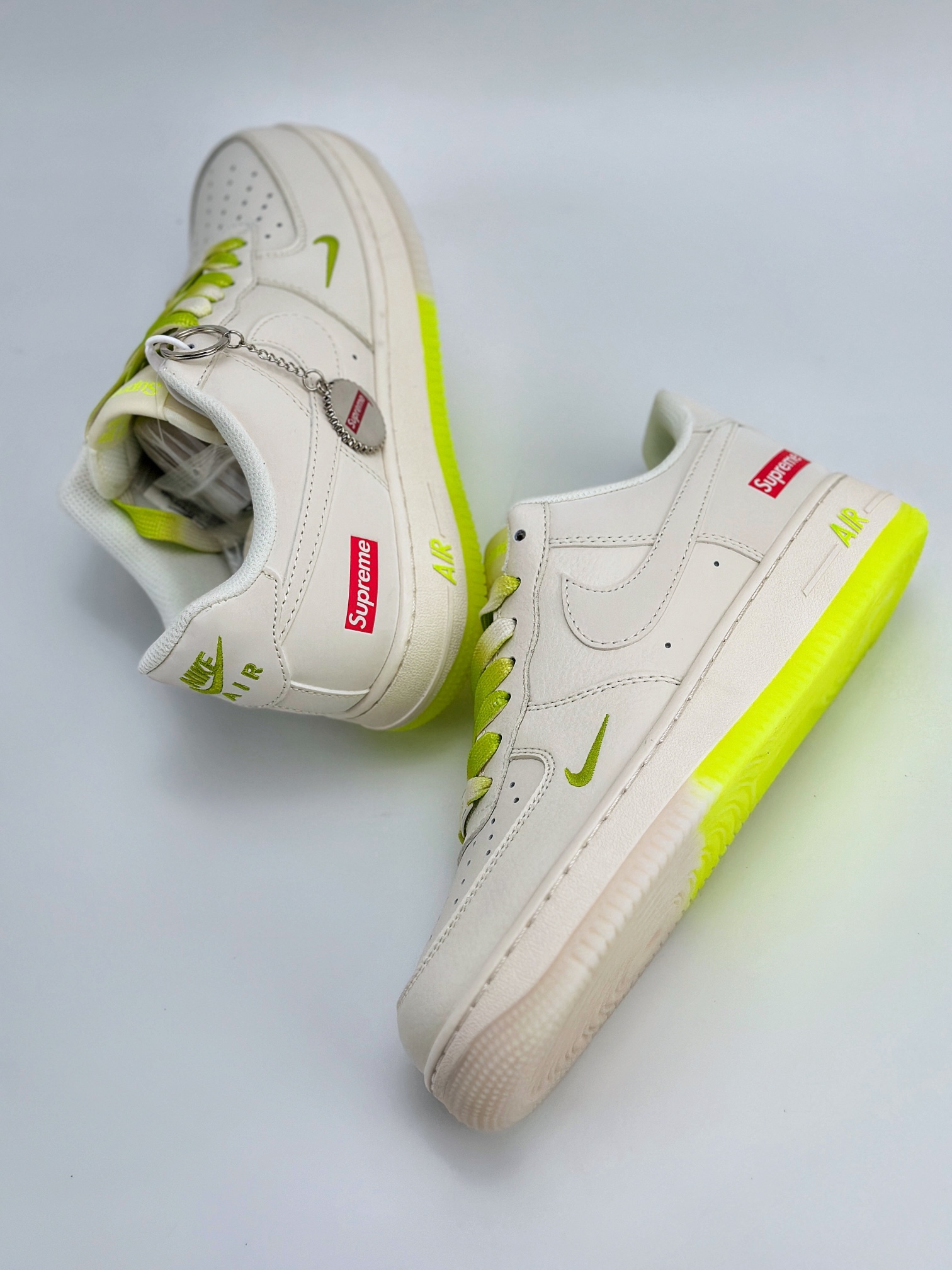 Nike Air Force 1 Low 07 x Supreme 白绿小钩满天星 BB7577-219