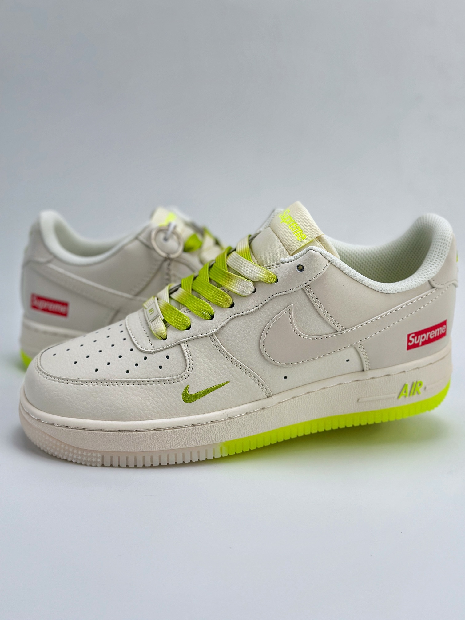 Nike Air Force 1 Low 07 x Supreme 白绿小钩满天星 BB7577-219