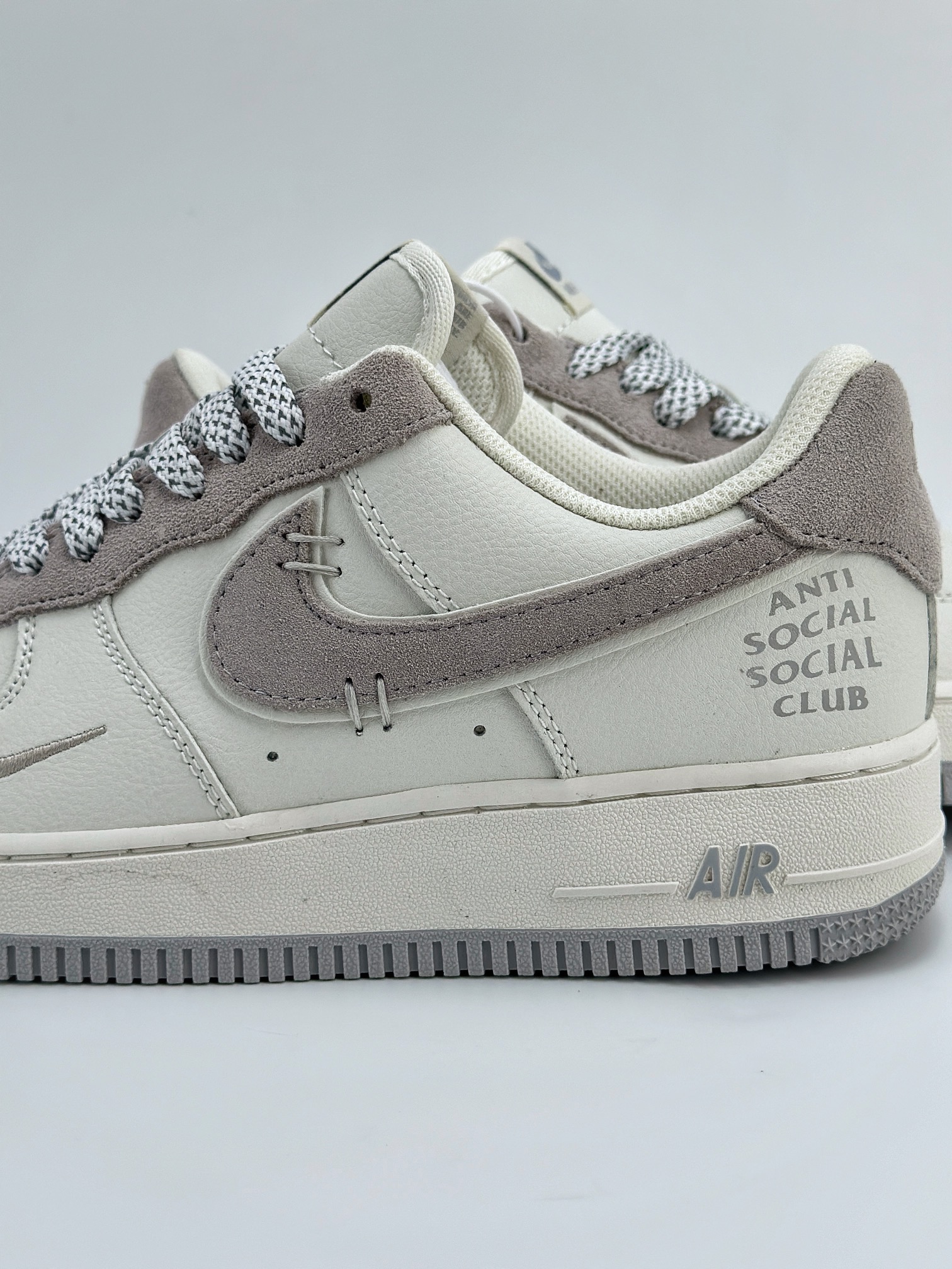 Nike Air Force 1 Low 07 白藕粉翻毛钩满天星 987611