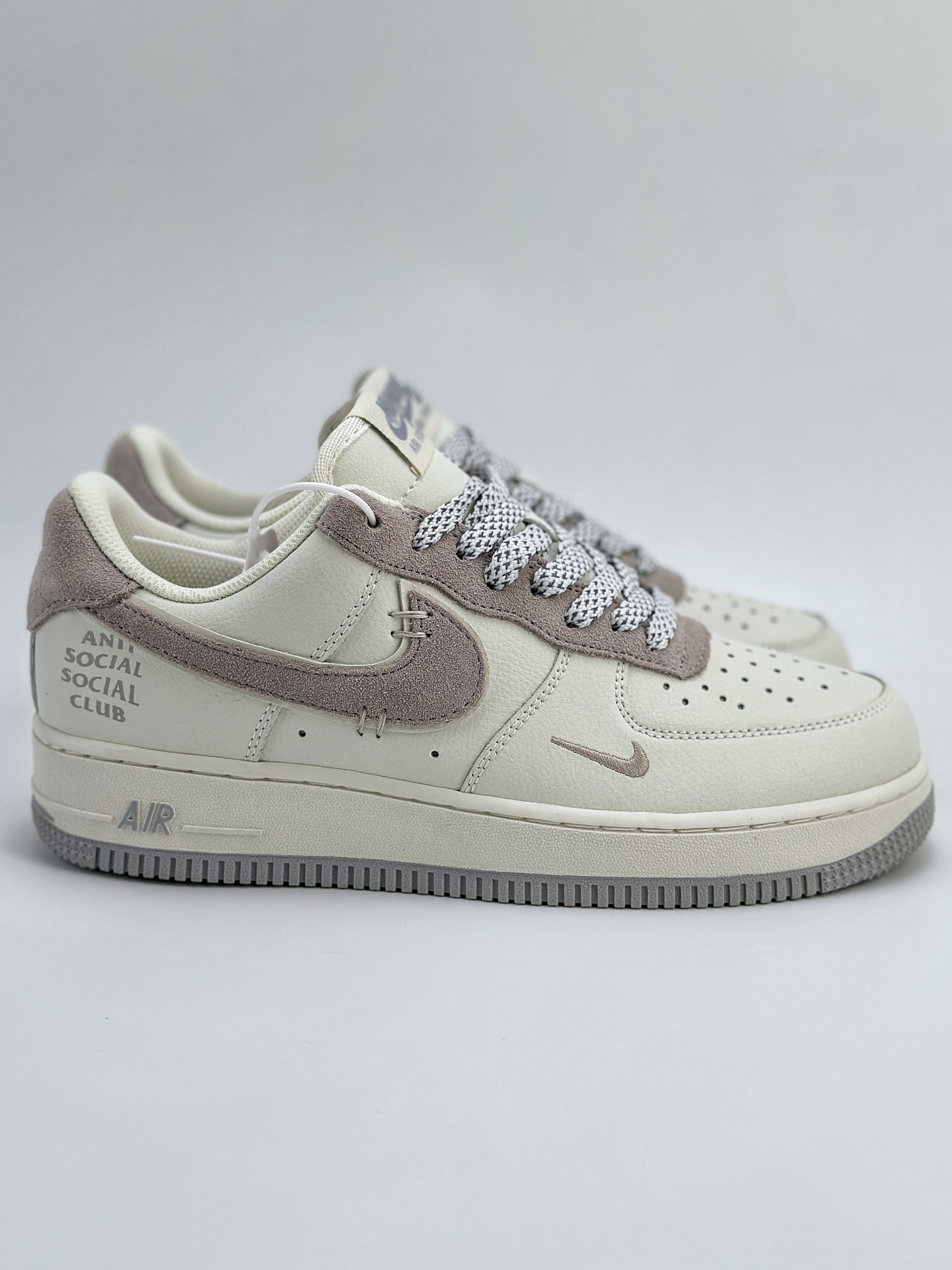 Nike Air Force 1 Low 07 白藕粉翻毛钩满天星 987611