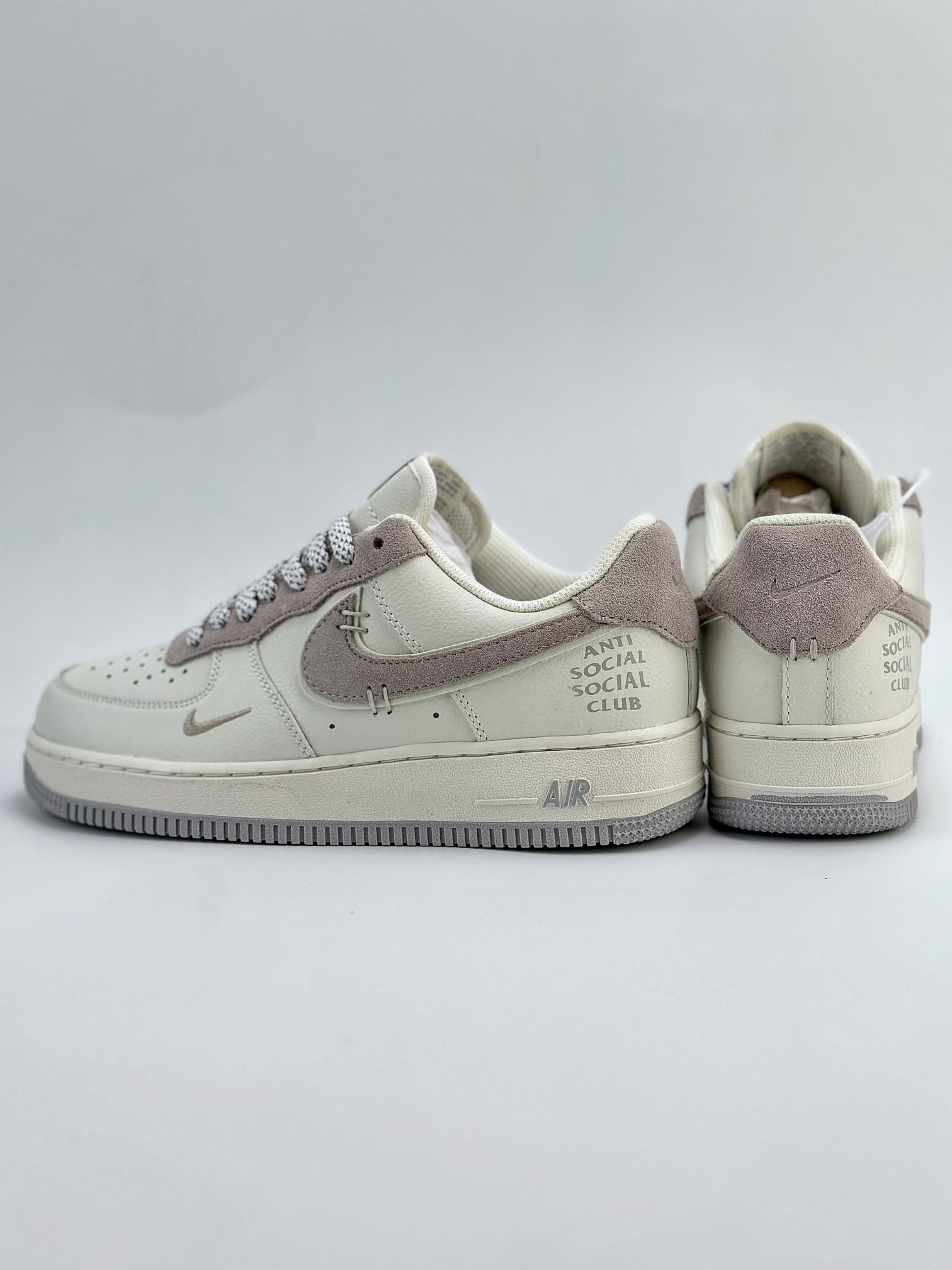 Nike Air Force 1 Low 07 白藕粉翻毛钩满天星 987611