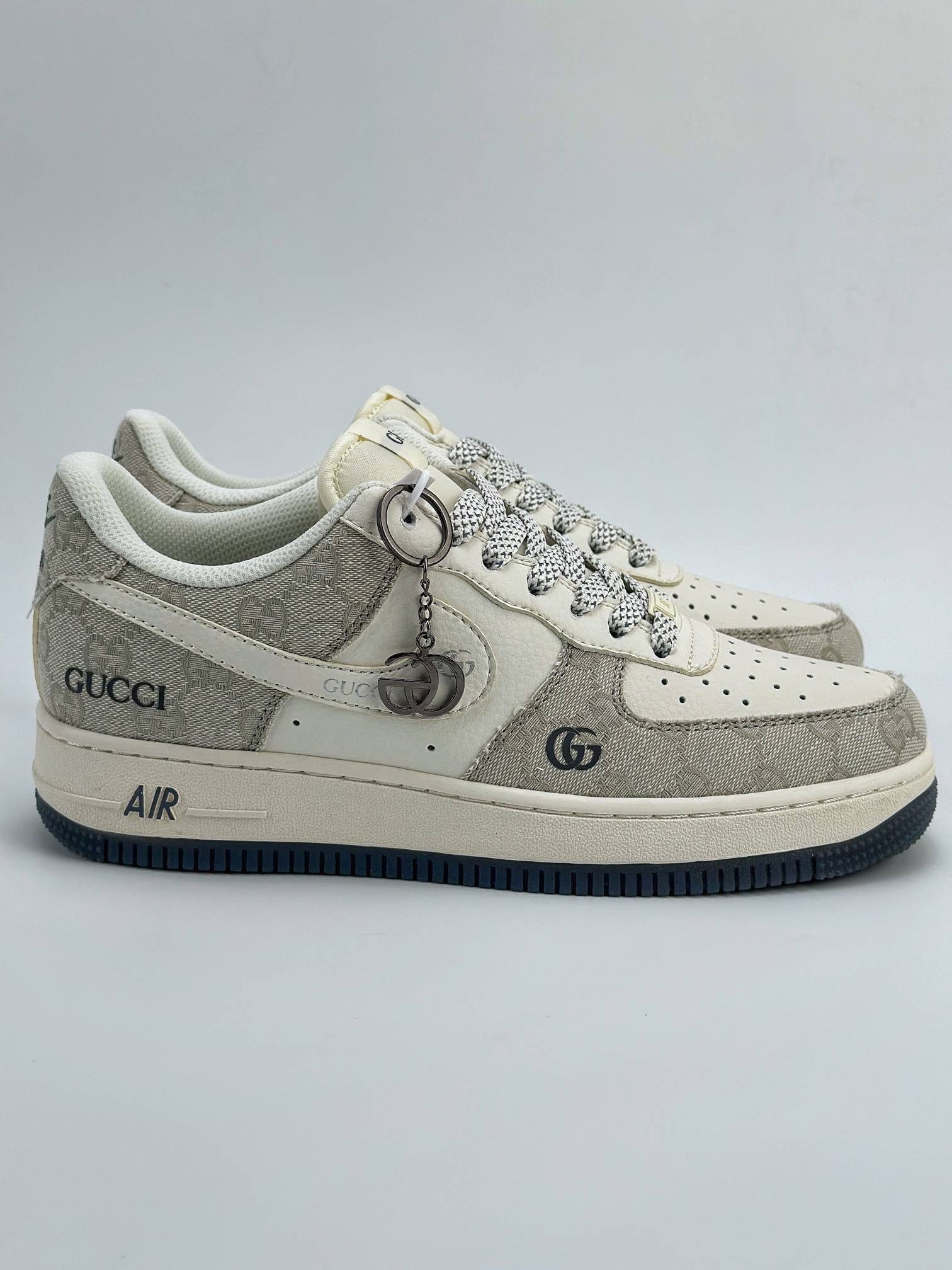 Nike Air Force 1 Low 07 x GUCCI 白灰帆布满天星 BB9577-102