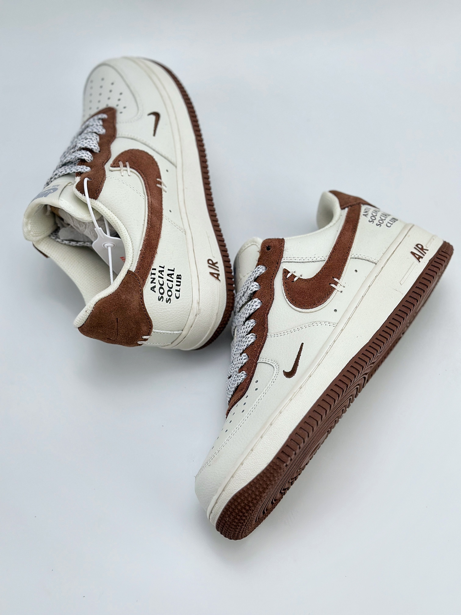 Nike Air Force 1 Low 07 白棕翻毛钩满天星 SL-987633