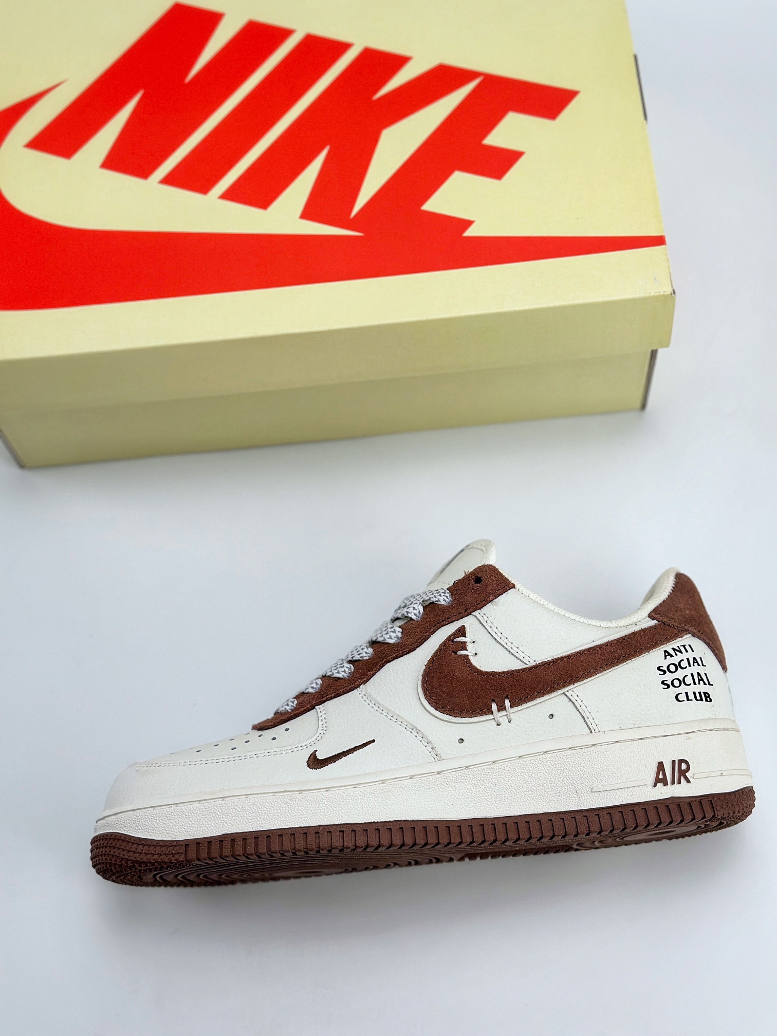 Nike Air Force 1 Low 07 白棕翻毛钩满天星 SL-987633