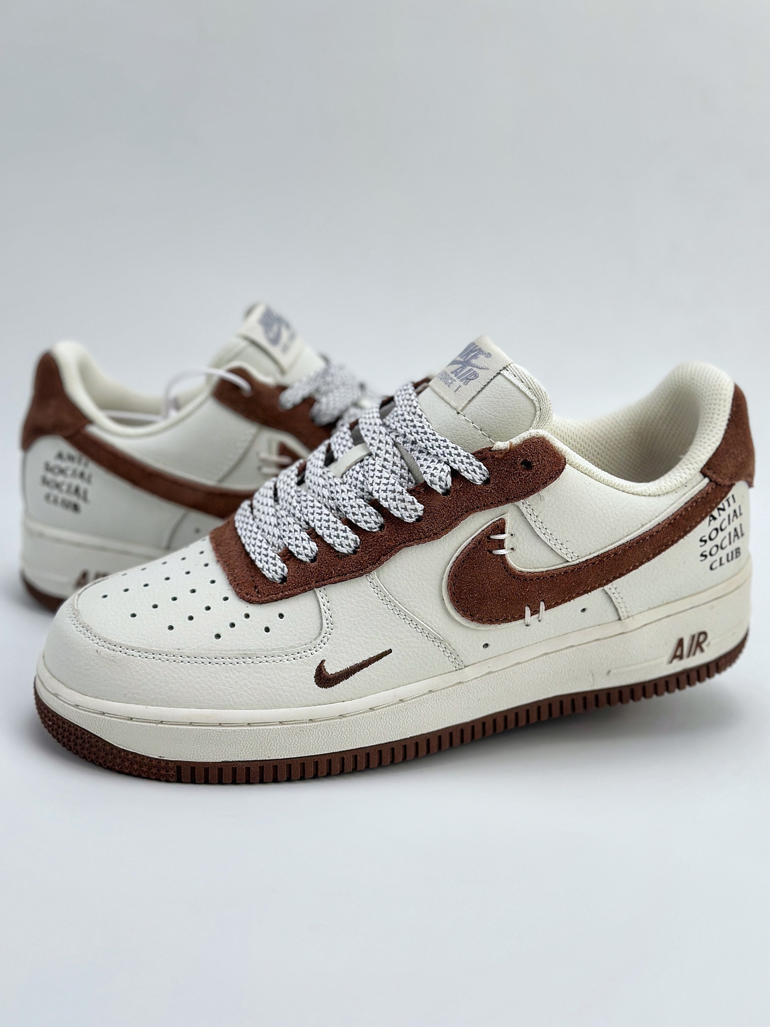 Nike Air Force 1 Low 07 白棕翻毛钩满天星 SL-987633