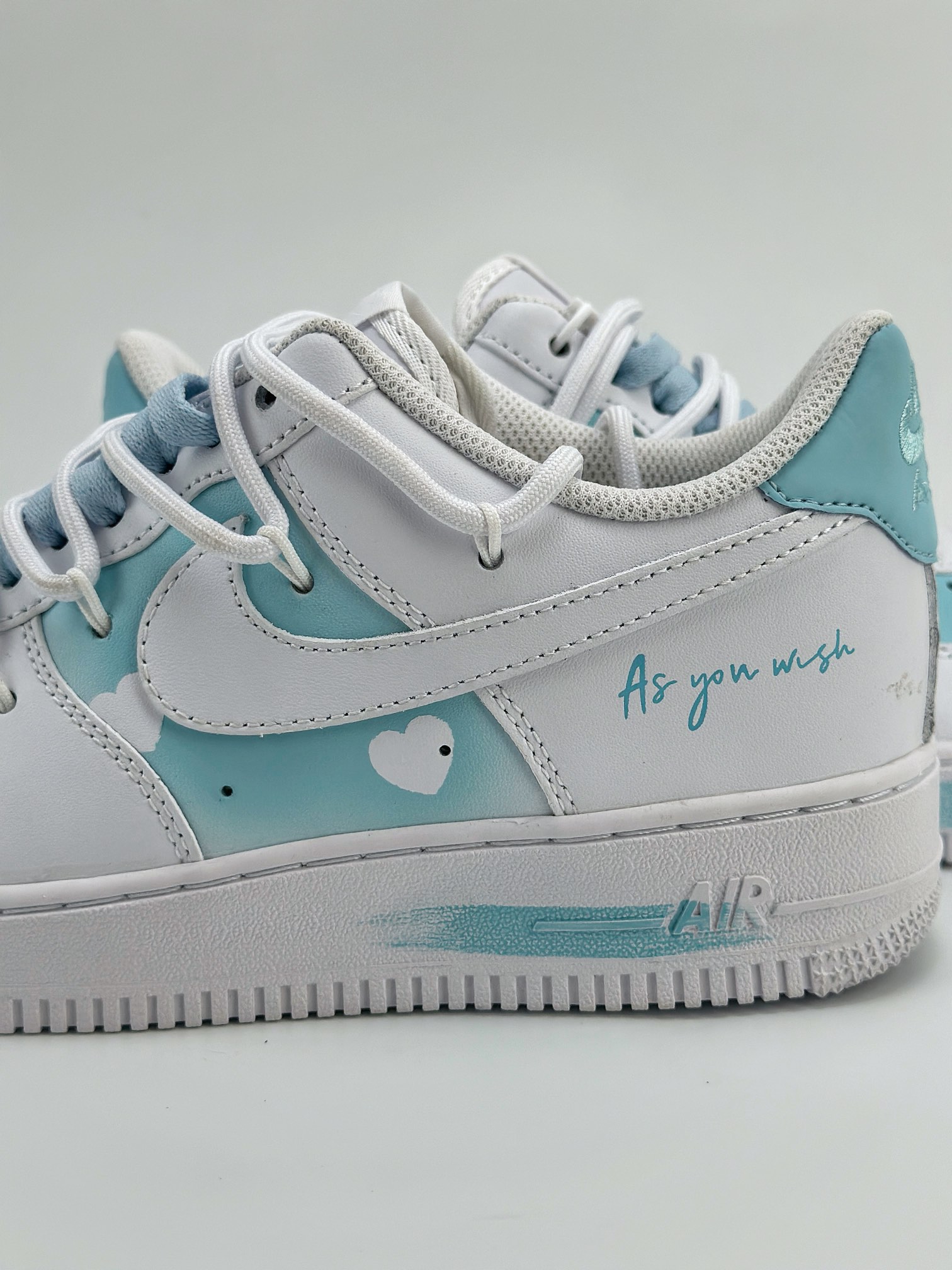 Nike Air Force 1 Low 07 万花弄 心心相印-蔚蓝 白蓝 ZH0316-028