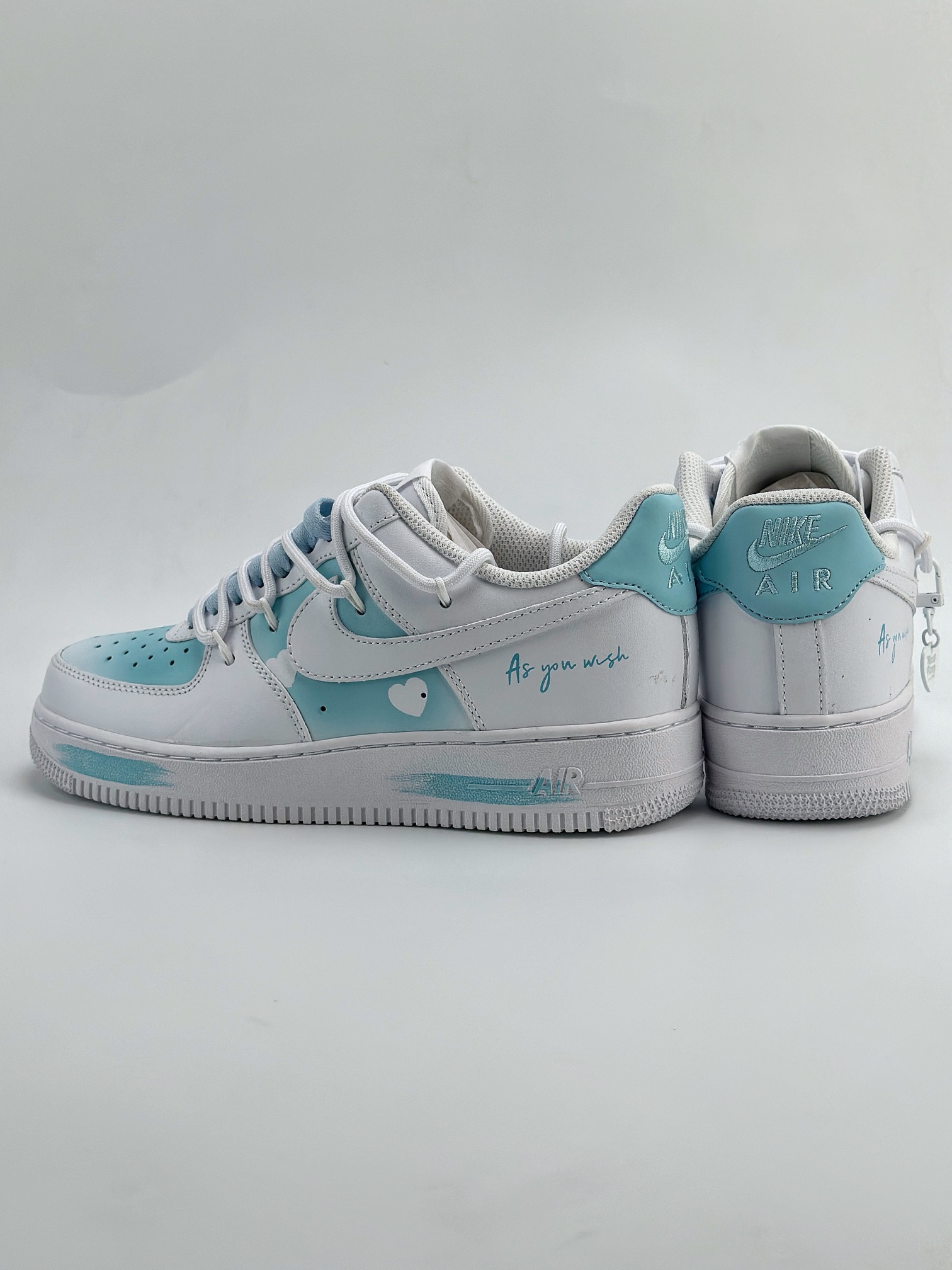 Nike Air Force 1 Low 07 万花弄 心心相印-蔚蓝 白蓝 ZH0316-028