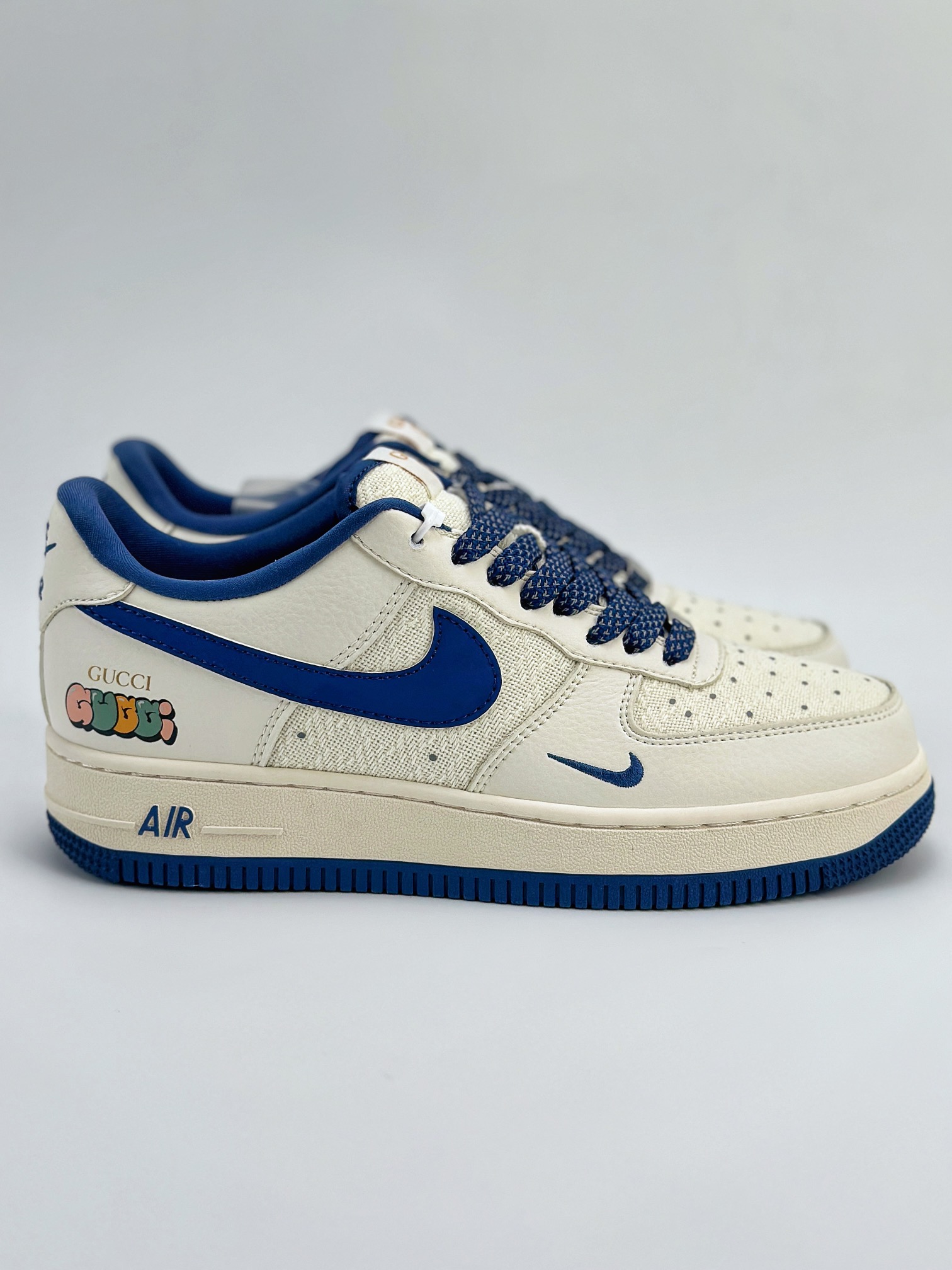 Nike Air Force 1 Low 07 x GUCCI 白宝蓝小钩满天星 XZ3398-788