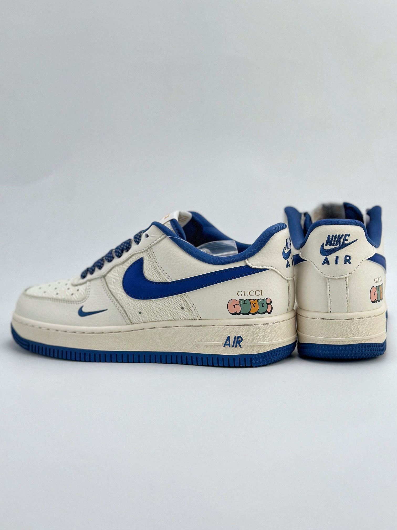 Nike Air Force 1 Low 07 x GUCCI 白宝蓝小钩满天星 XZ3398-788